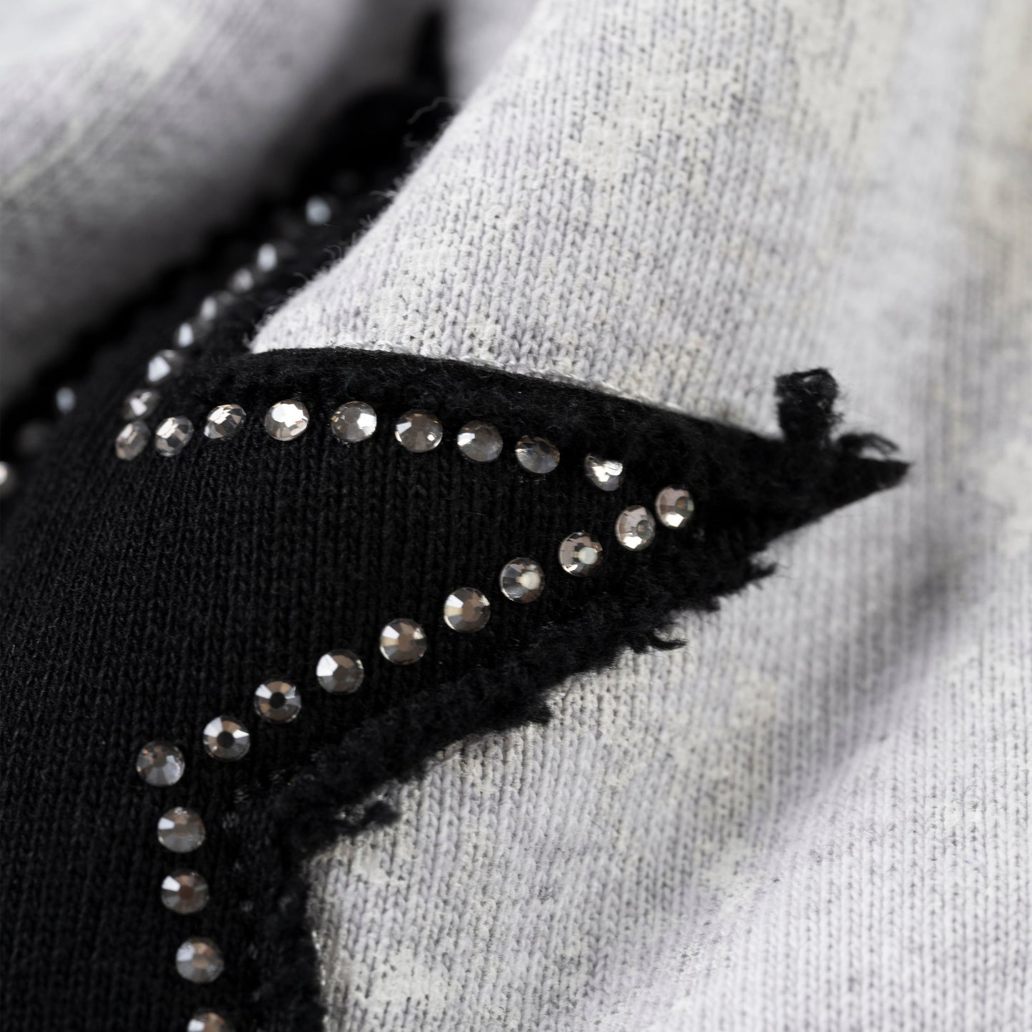BLACK TRIPLE 5 STITCH ZIP UP