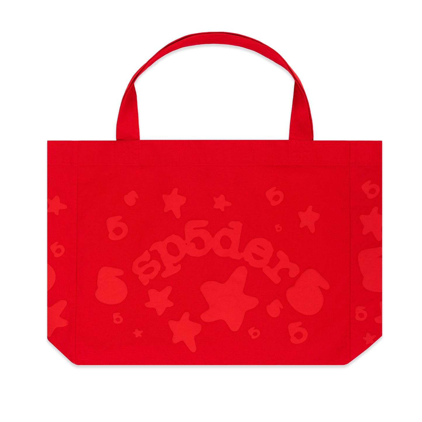 RED BELUGA OVERSIZED TOTE