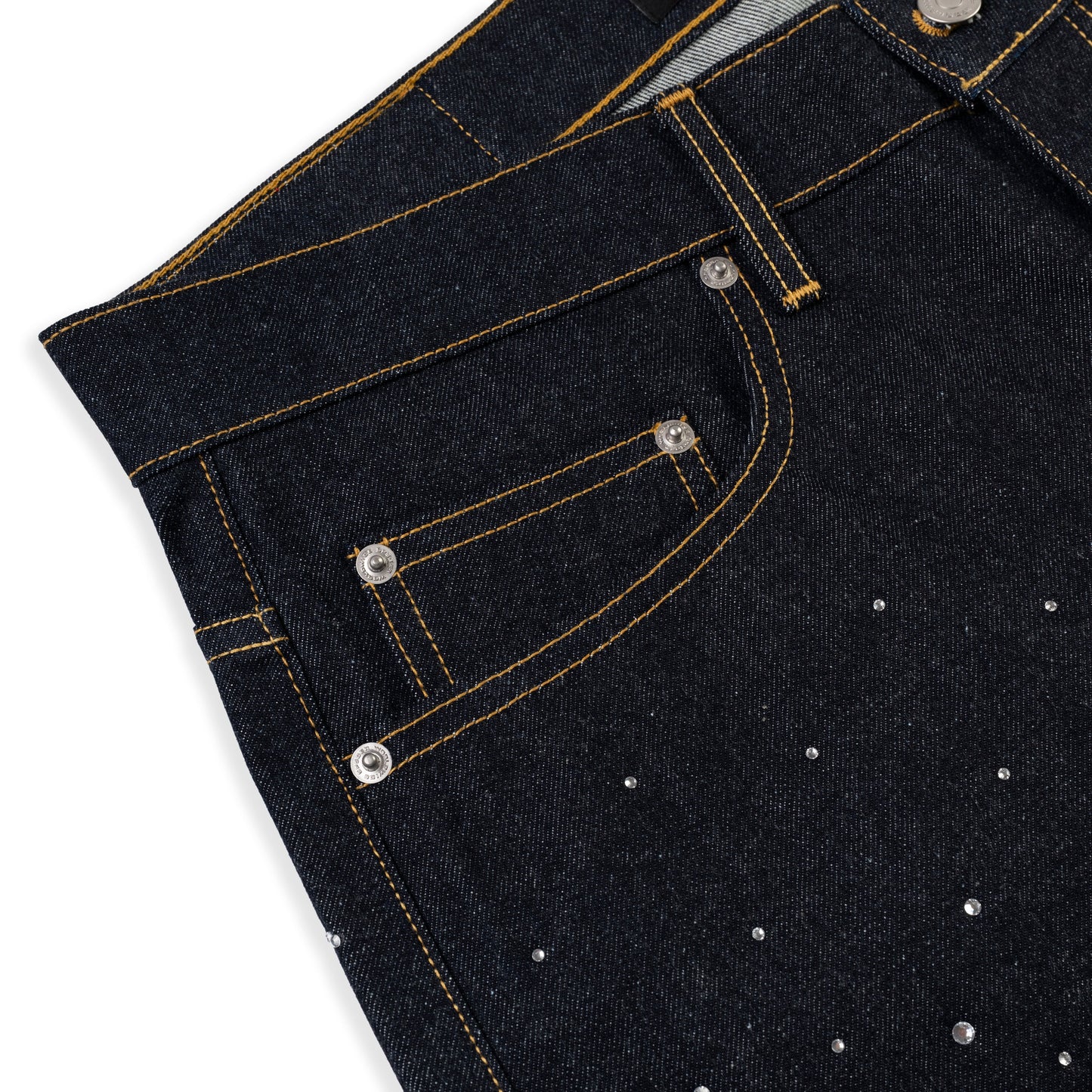 INDIGO STAR DUST DENIM SHORT