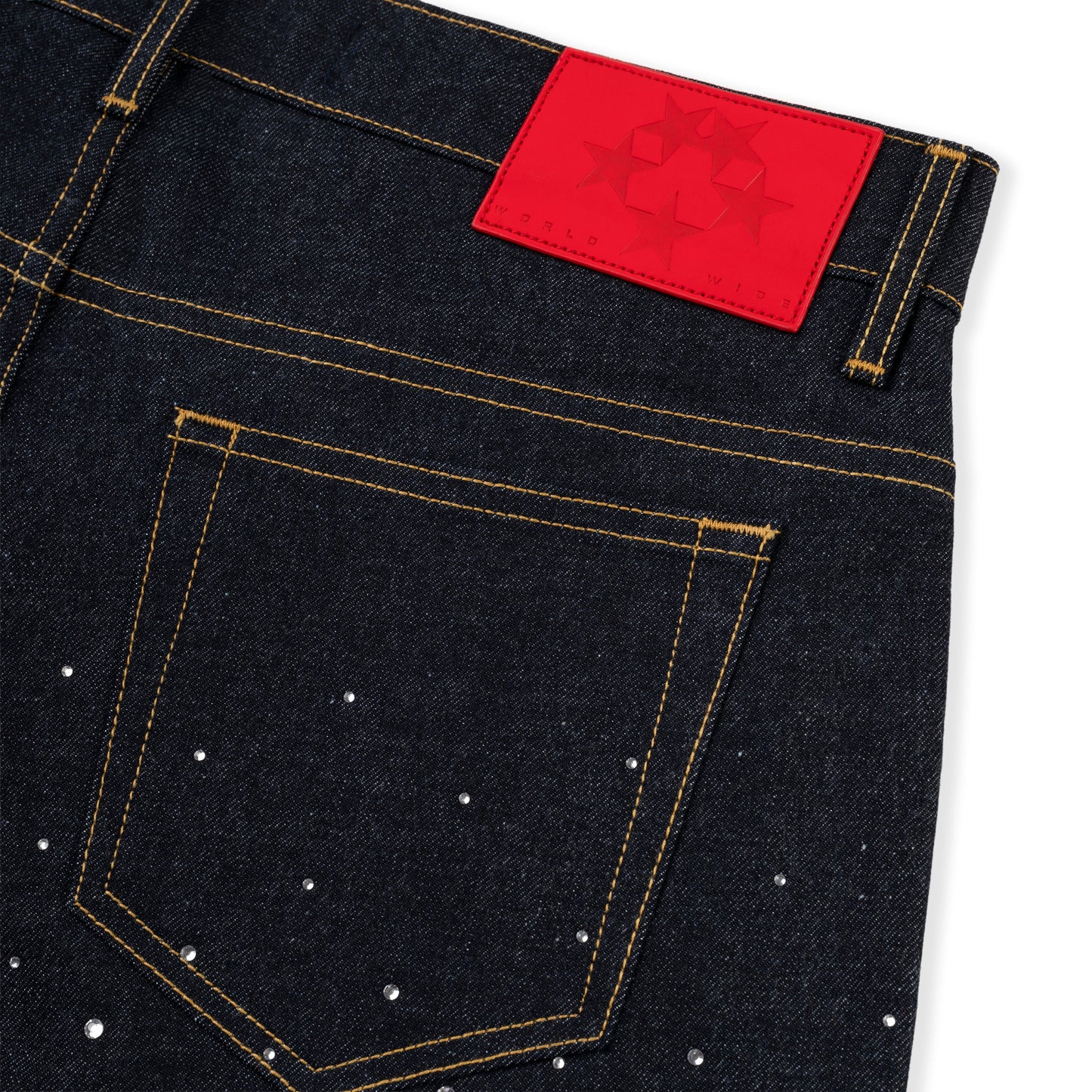 INDIGO STAR DUST DENIM SHORT