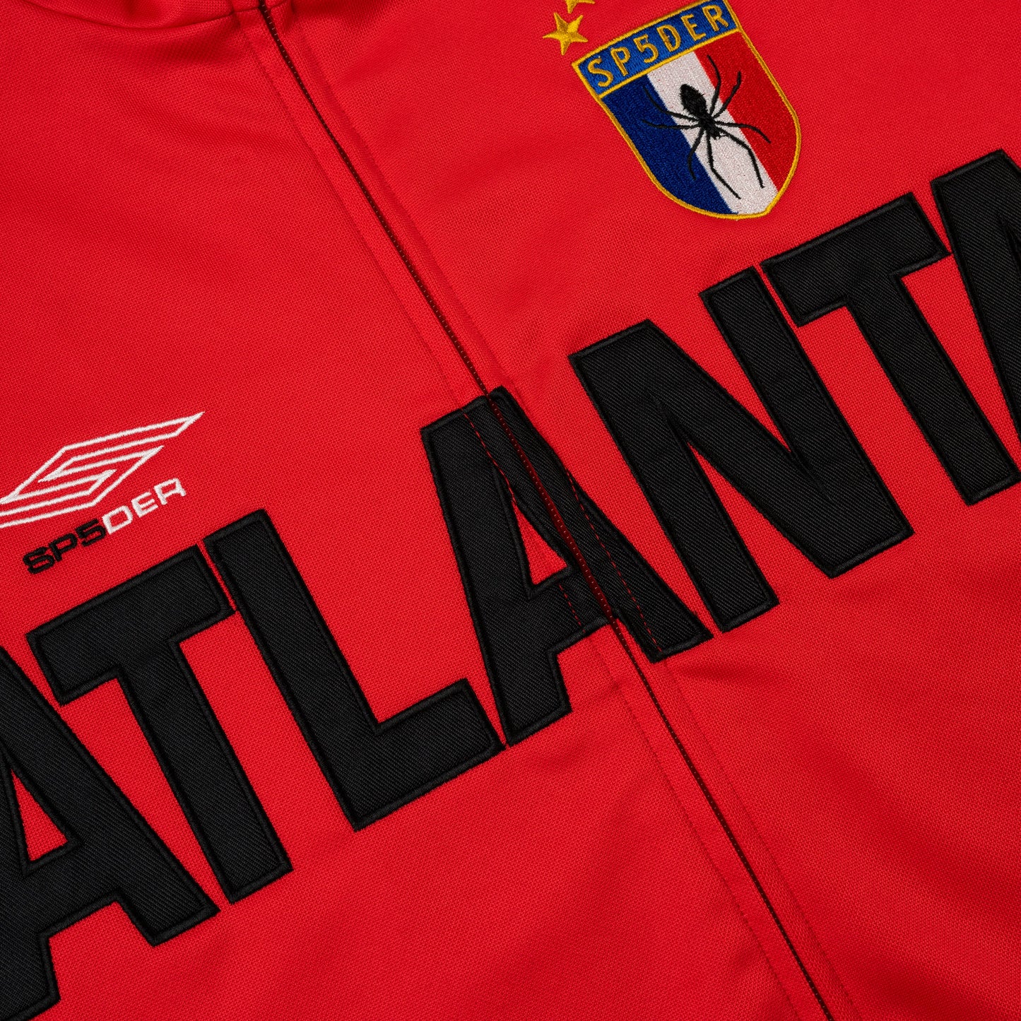 RED ATLANTA TRACK JACKET