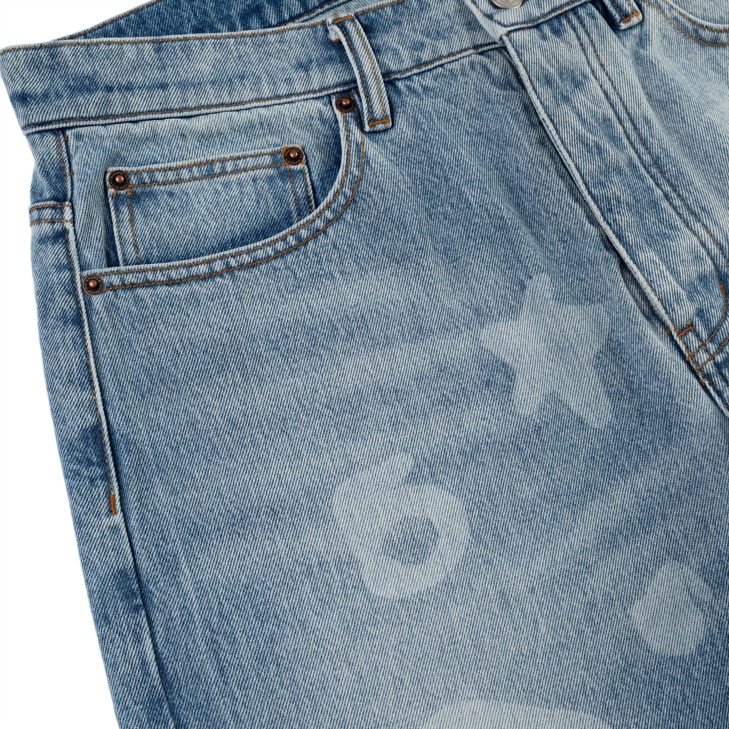 LIGHT BLUE WASH BELUGA DENIM