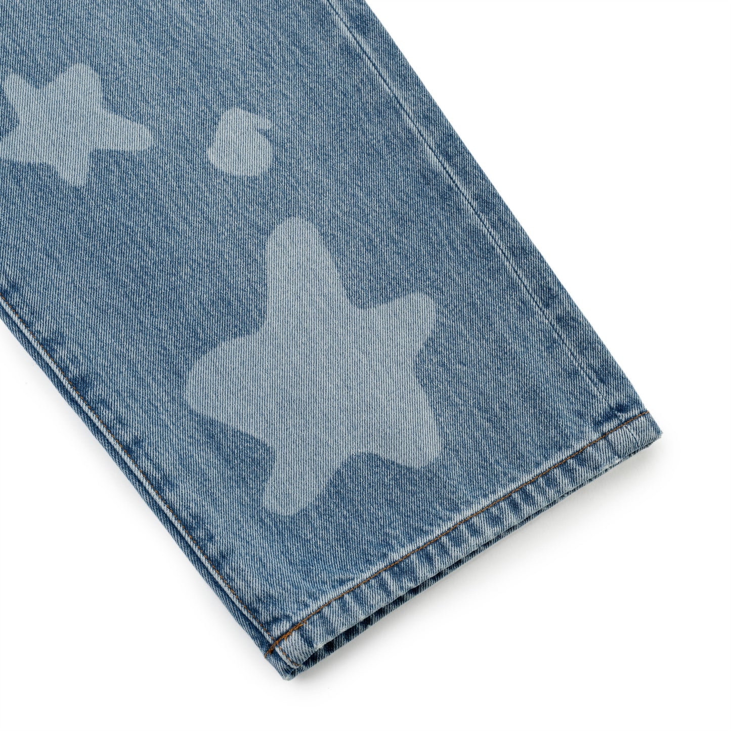 LIGHT BLUE WASH BELUGA DENIM