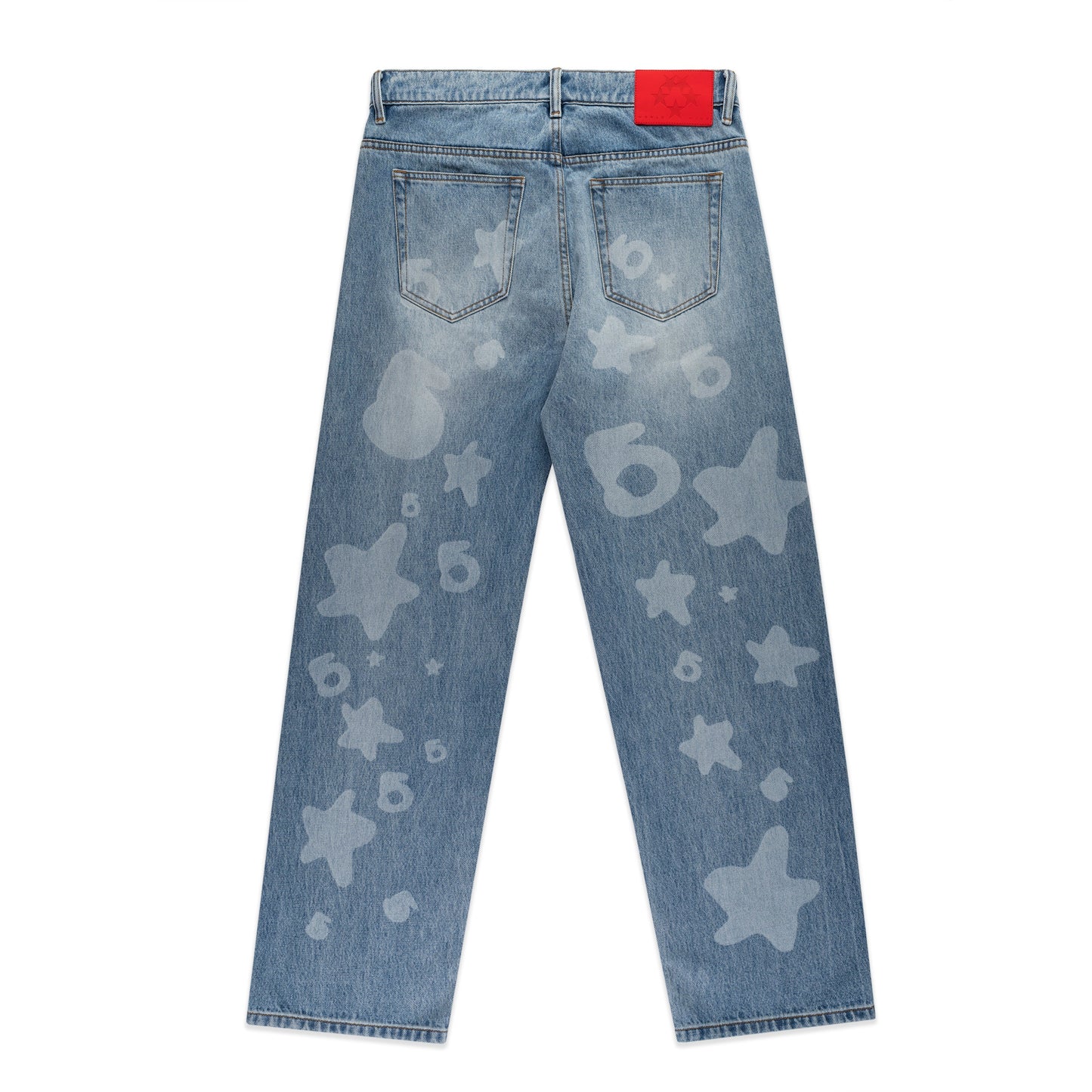 LIGHT BLUE WASH BELUGA DENIM