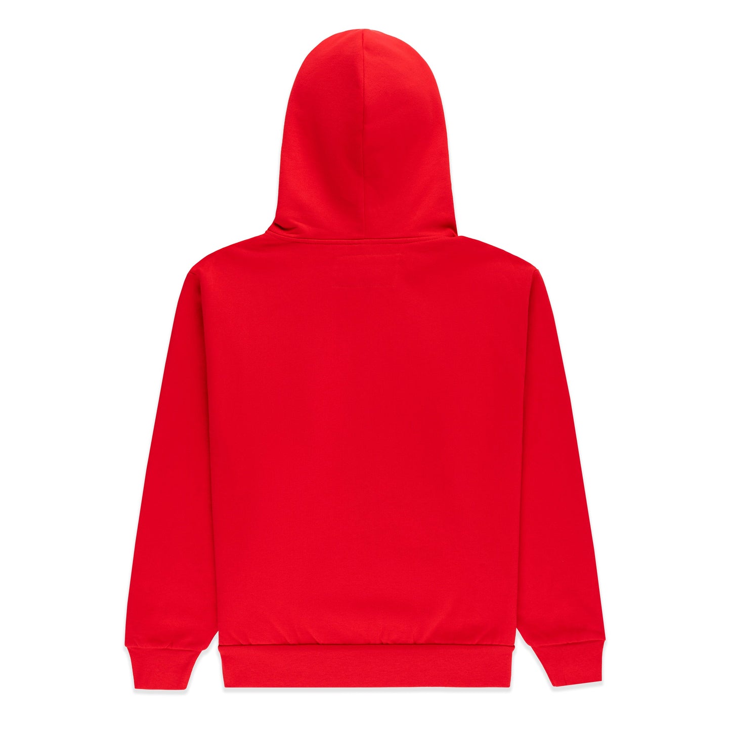 RED OG WEB STUDDED ZIP HOODIE