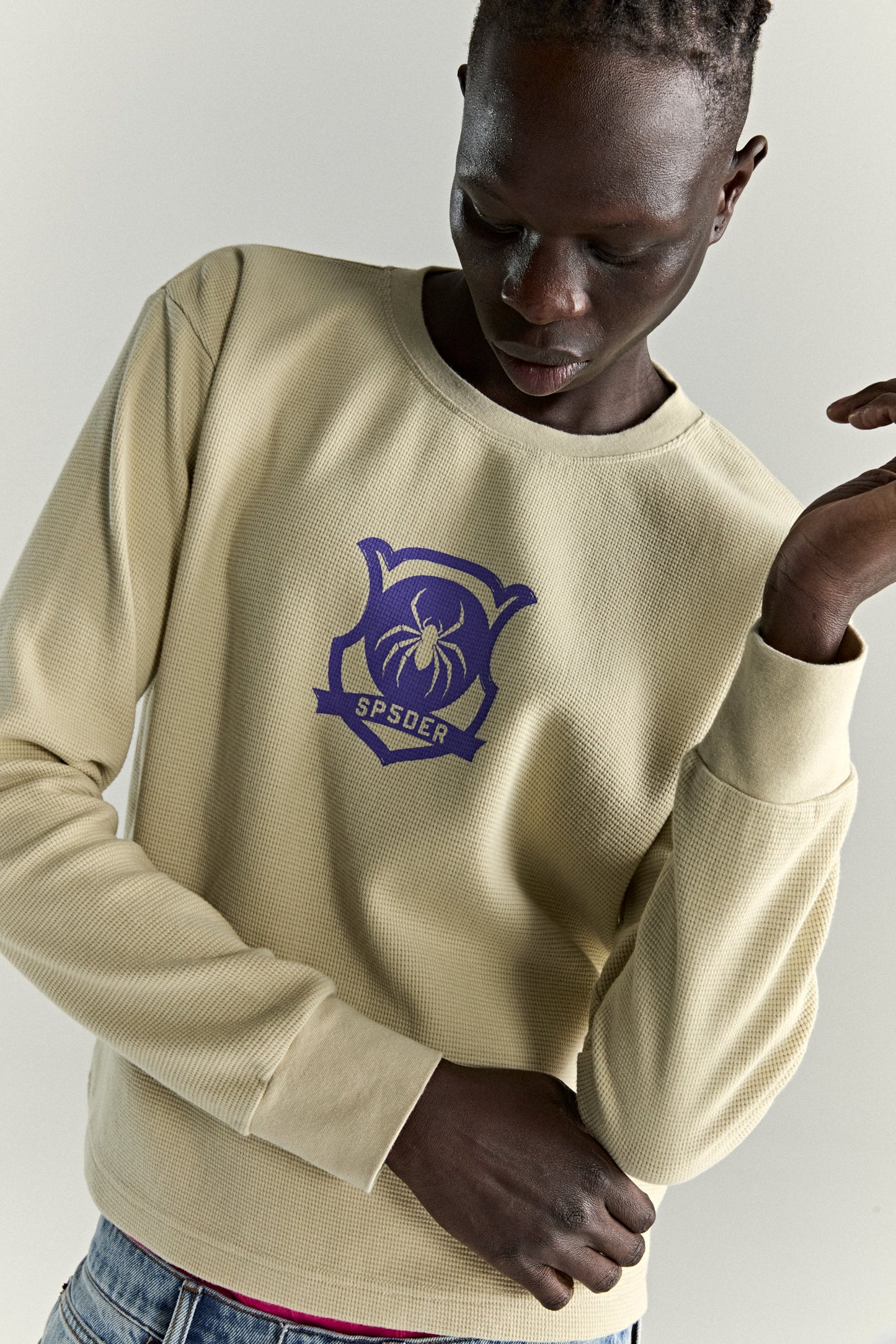 TAN BECKHAM THERMAL ON MODEL