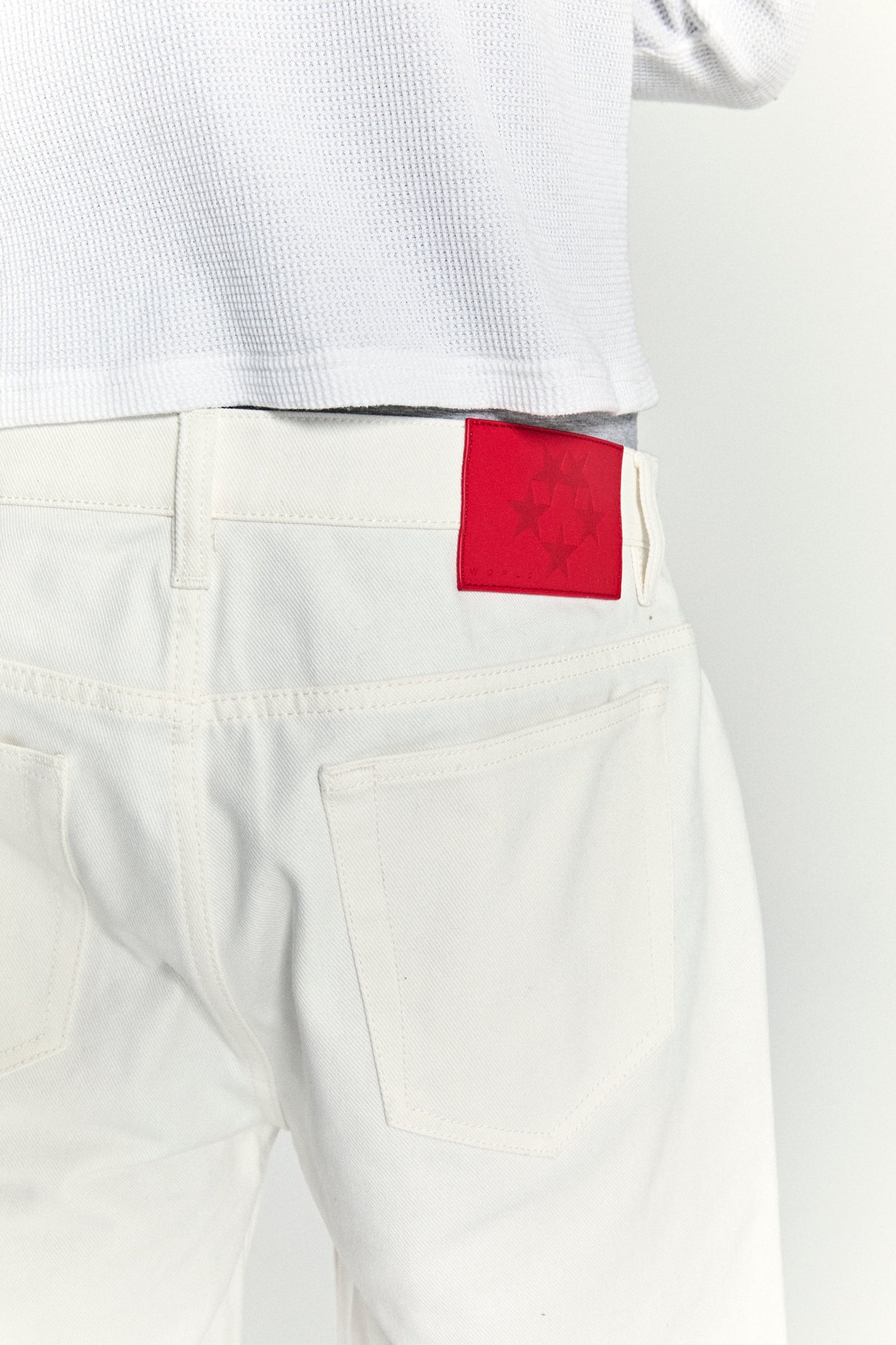V3 LOGO DENIM SHORT