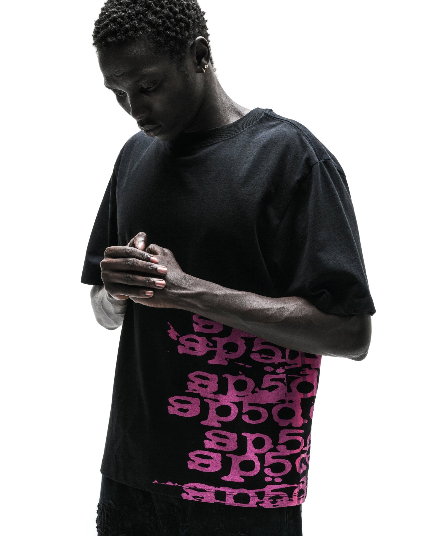 STACKED TEE