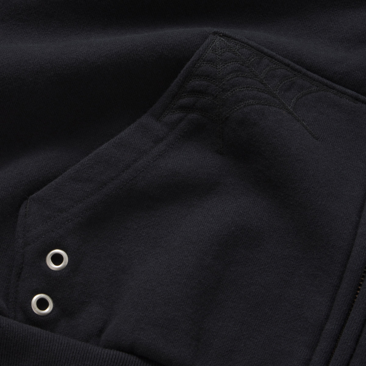 OVERPRINT ZIP HOODIE