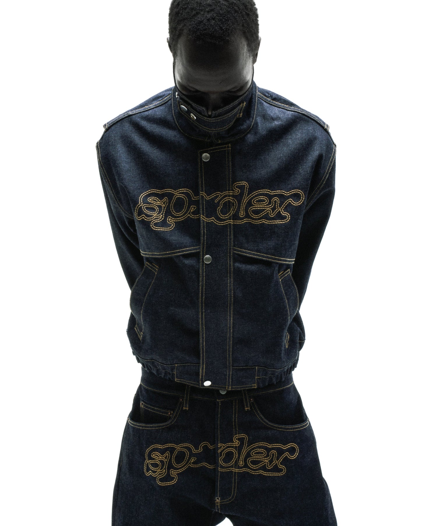 PUNK V3 LOGO DENIM JEAN