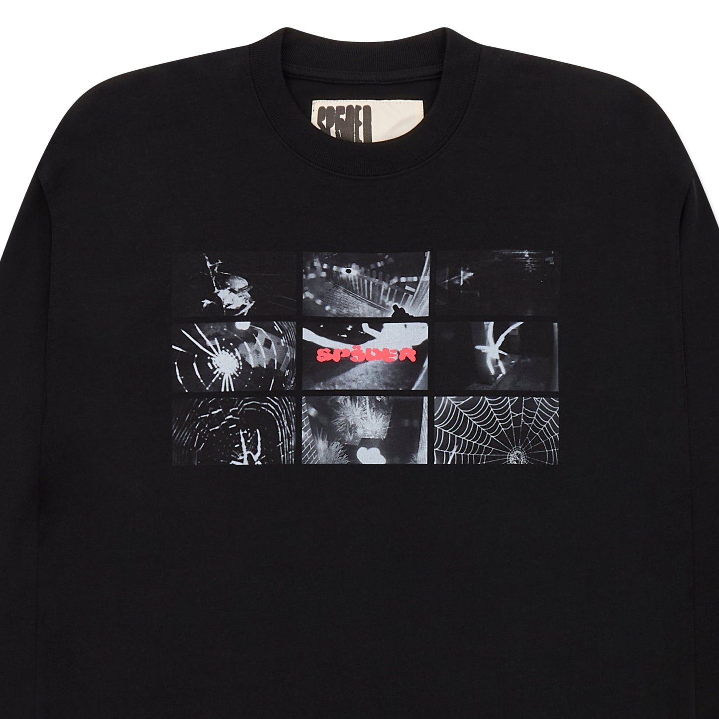 BLACK WEB MONITOR LS HW TEE