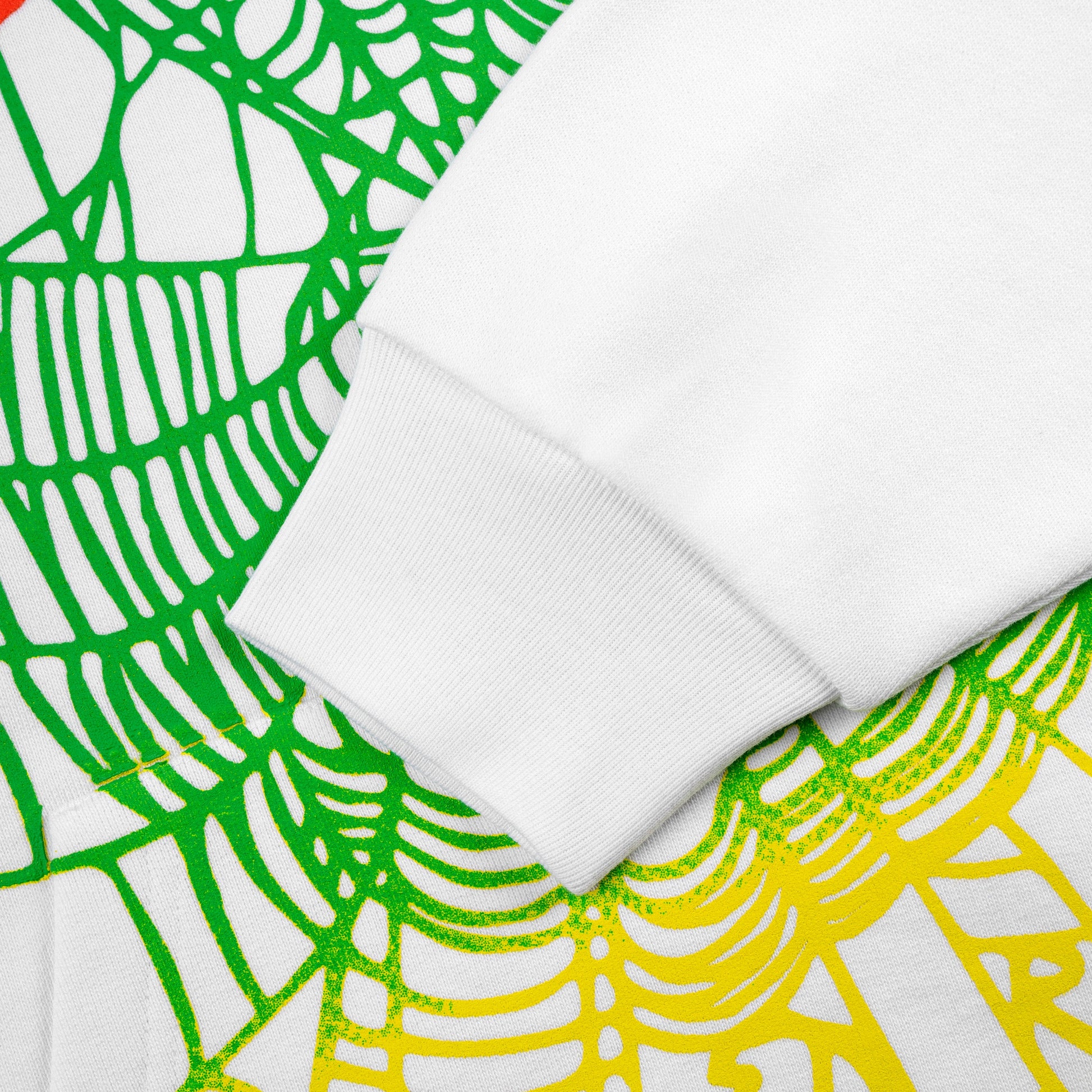WHITE OG WEB V2 GRADIENT HOODIE