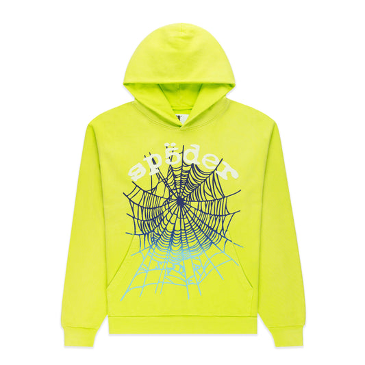 ACID GREEN OG WEB V2 GRADIENT HOODIE