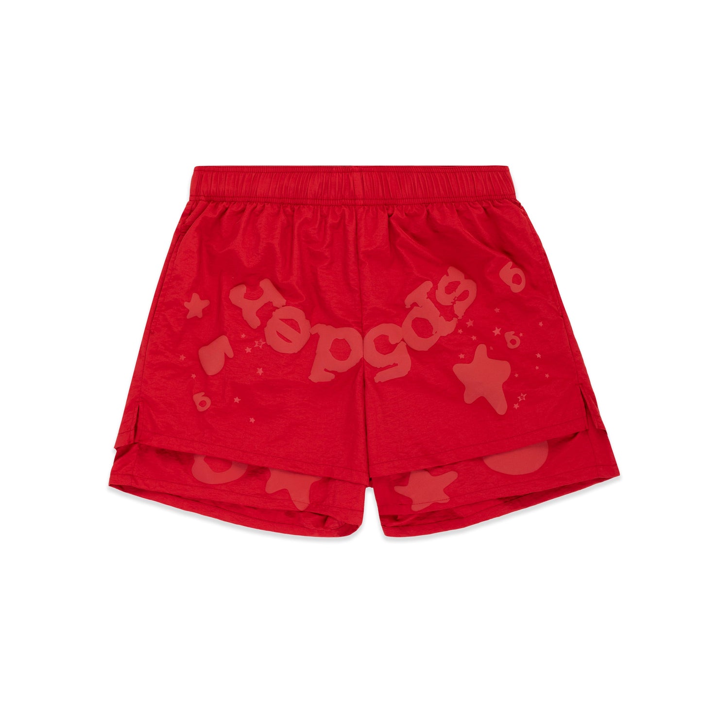 RED BELUGA DOUBLE LAYER SHORT
