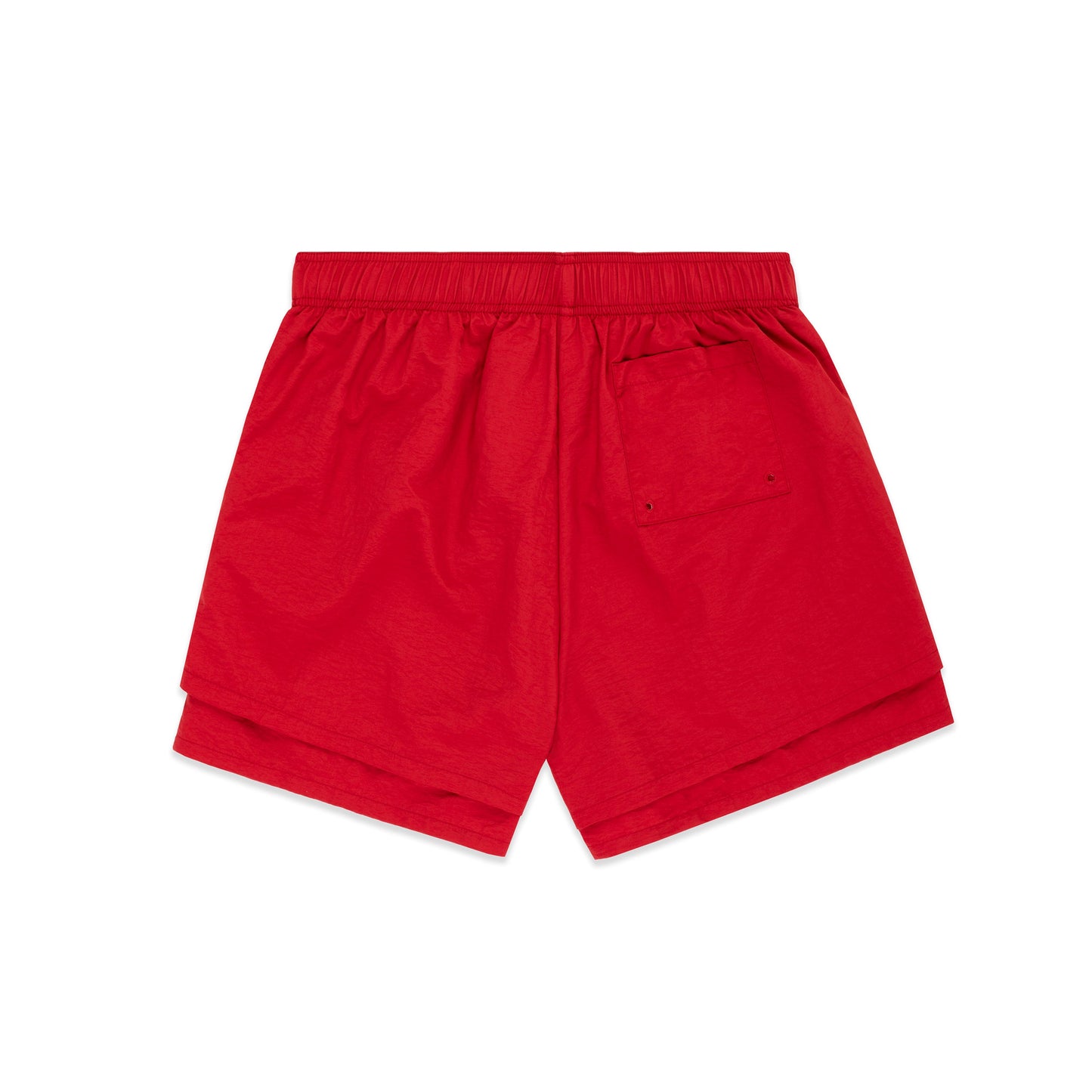 RED BELUGA DOUBLE LAYER SHORT