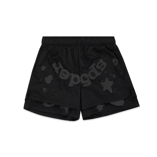 BLACK BELUGA DOUBLE LAYER SHORT