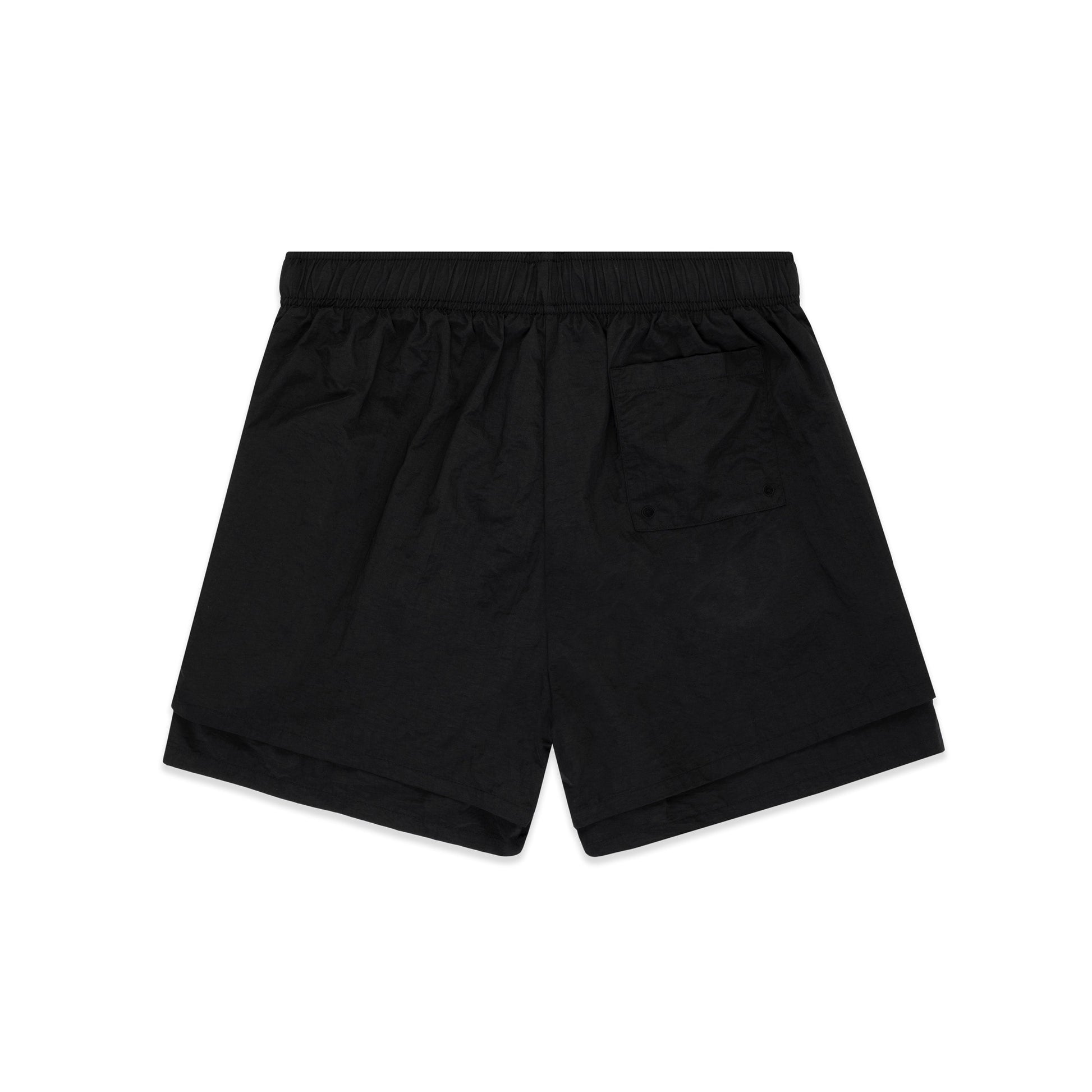 BLACK BELUGA DOUBLE LAYER SHORT