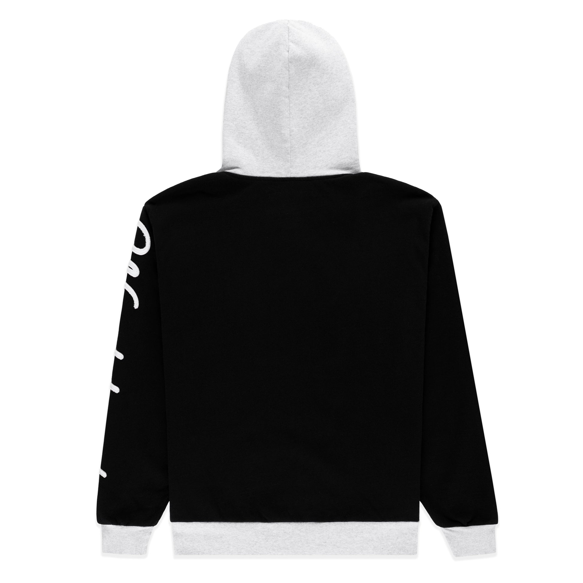 BLACK TRIPLE 5 STITCH ZIP UP