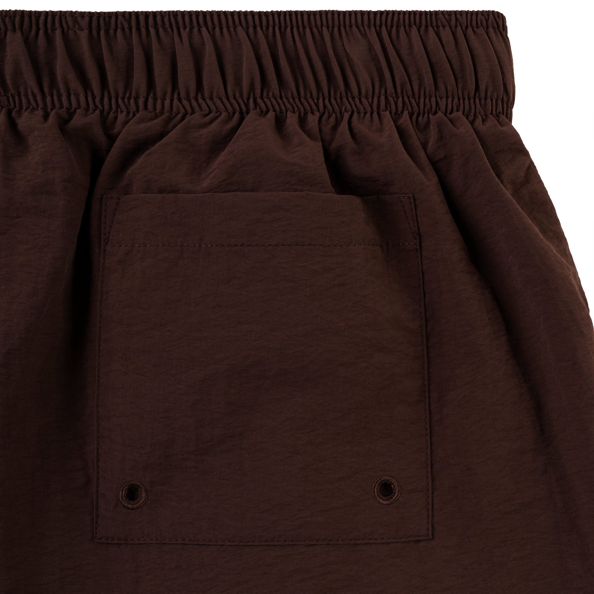 BROWN OG WEB DOUBLE LAYER SHORTS