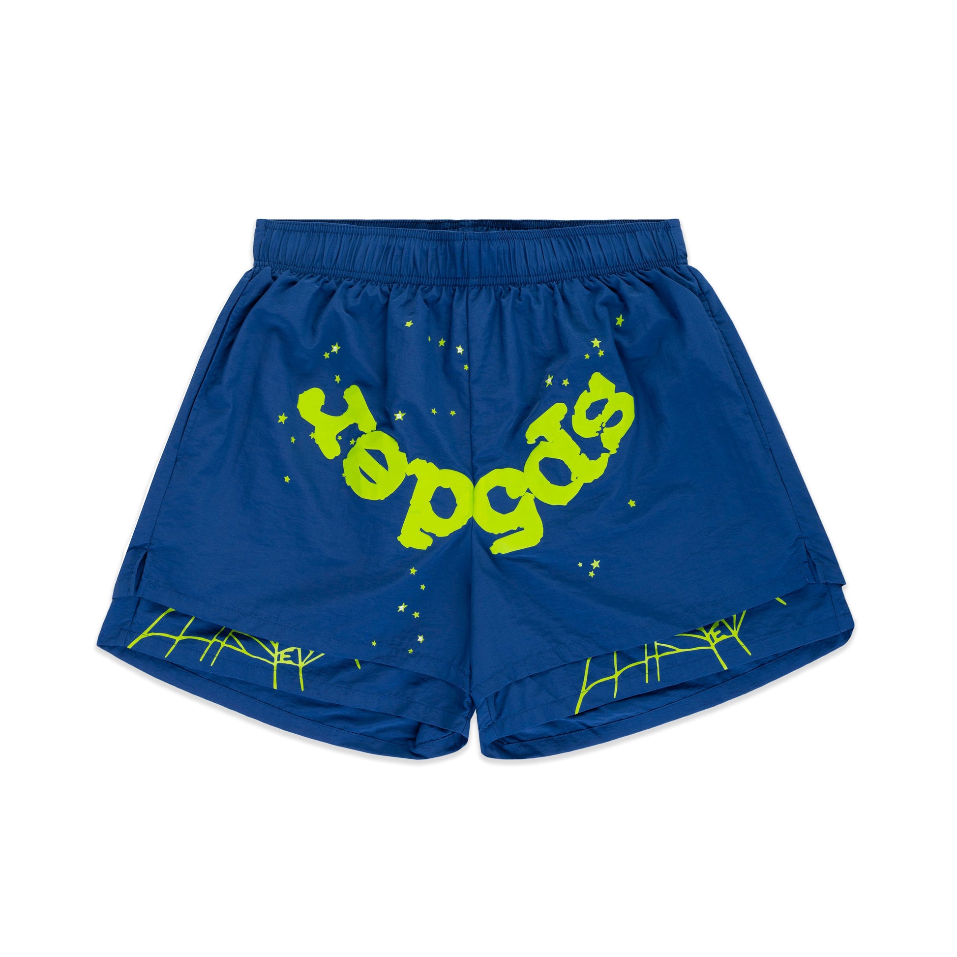 BLUE OG WEB DOUBLE LAYER SHORTS