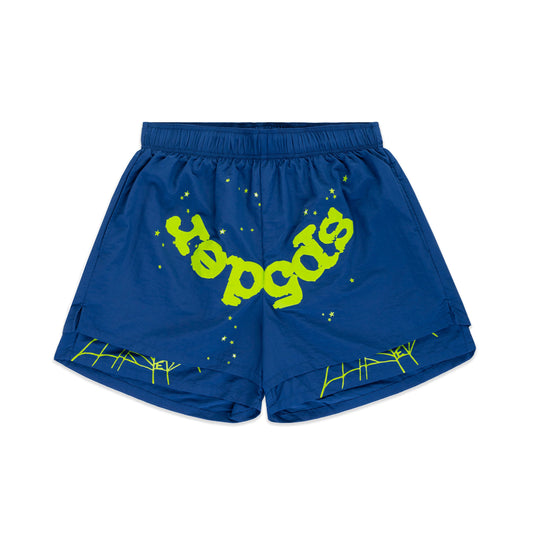 BLUE OG WEB DOUBLE LAYER SHORTS