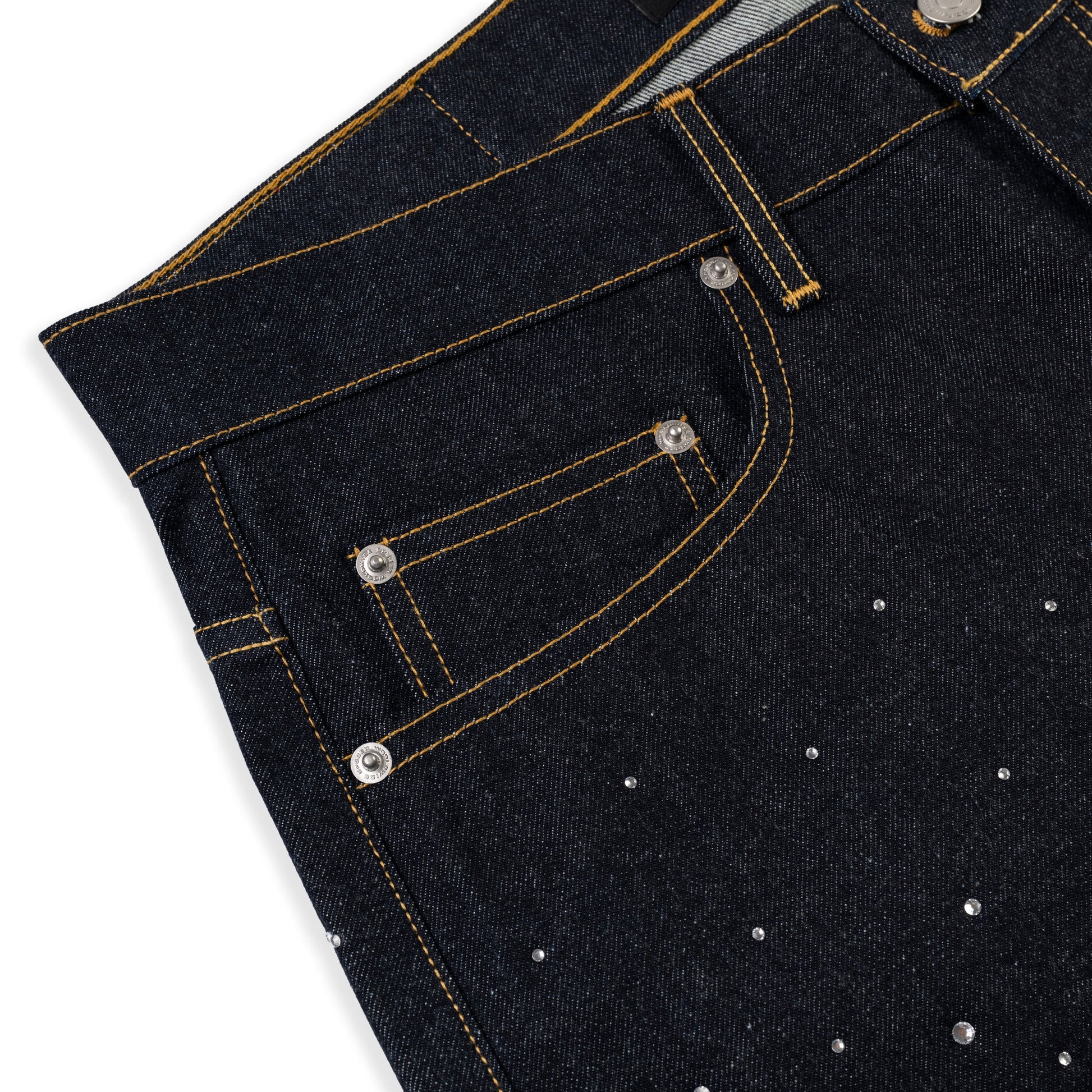 INDIGO STAR DUST DENIM SHORT