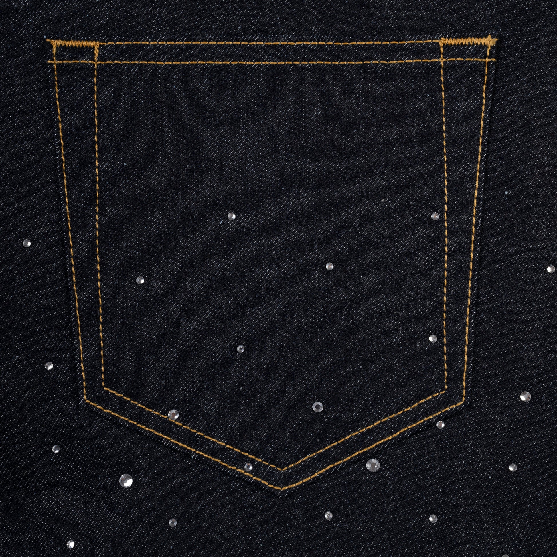 INDIGO STAR DUST DENIM SHORT