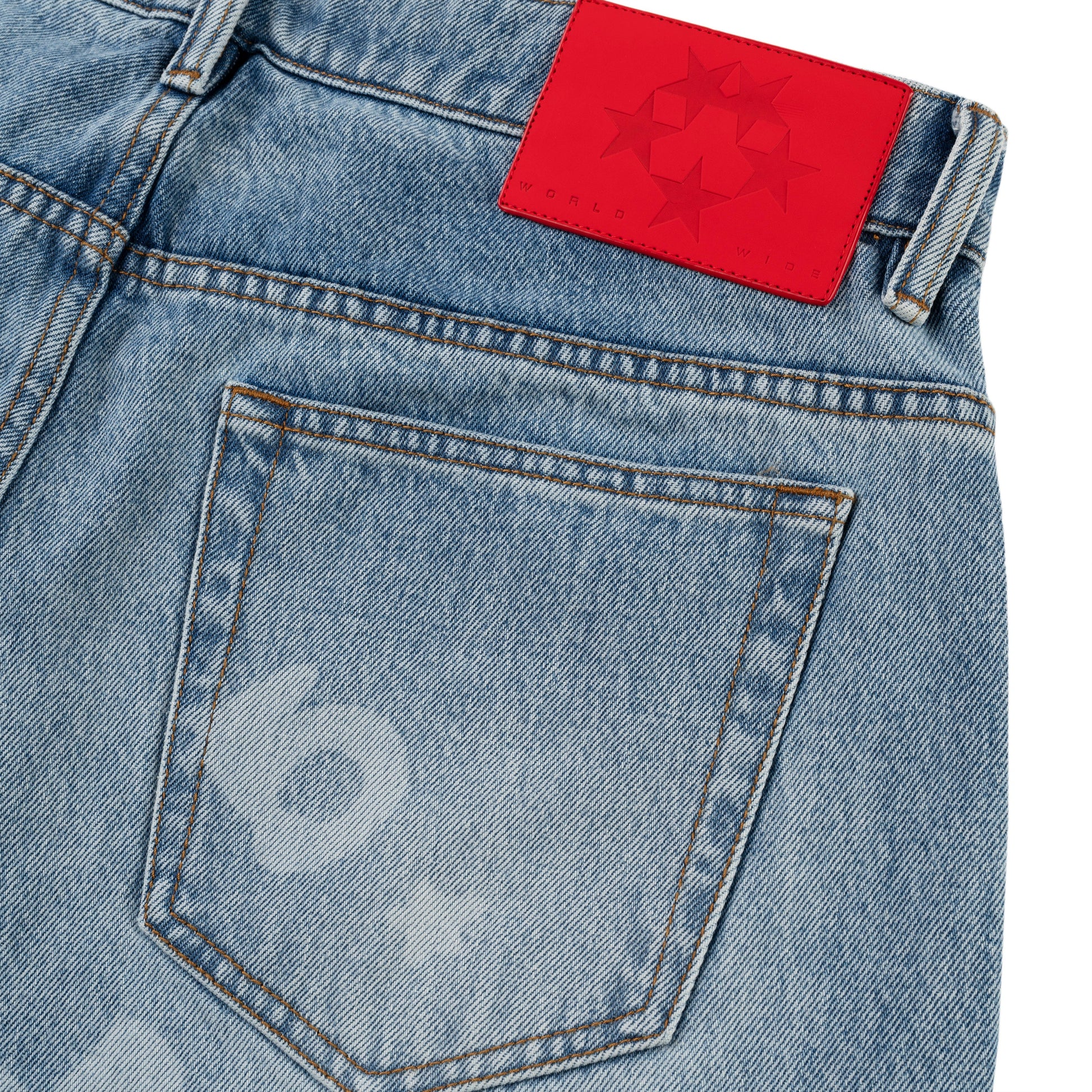 LIGHT BLUE WASH BELUGA DENIM