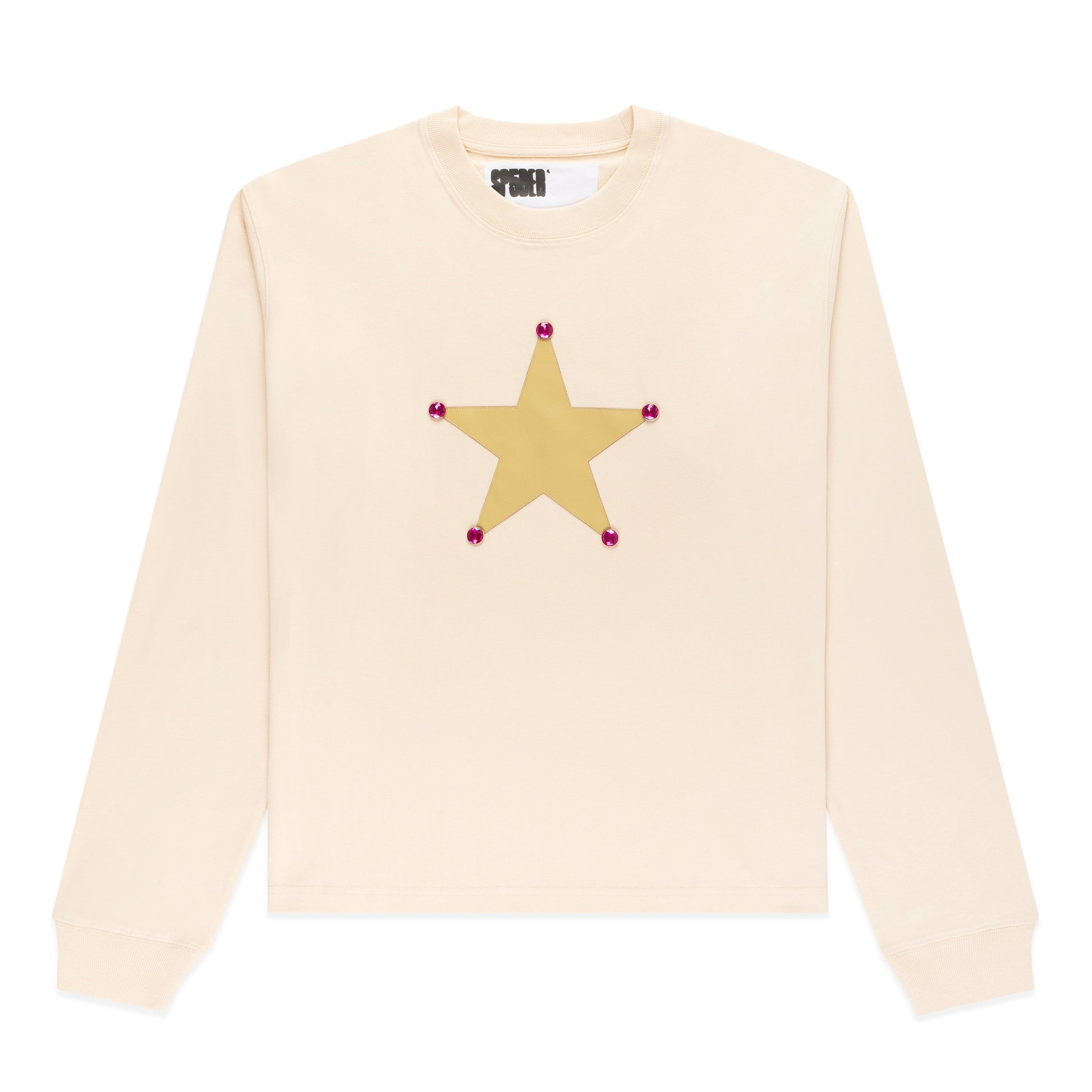 CREAM PORNSTAR LONGSLEEVE TEE