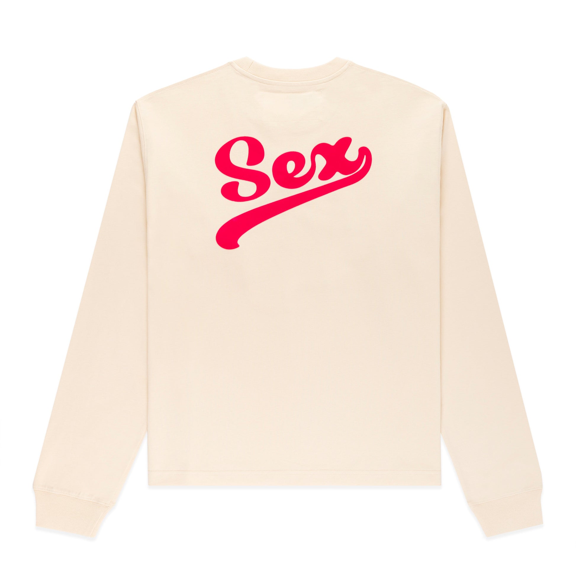 CREAM PORNSTAR LONGSLEEVE TEE