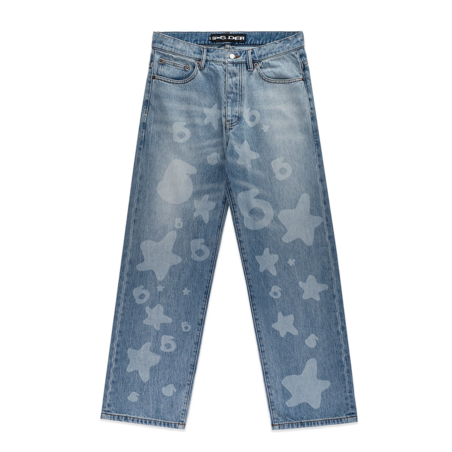 LIGHT BLUE WASH BELUGA DENIM