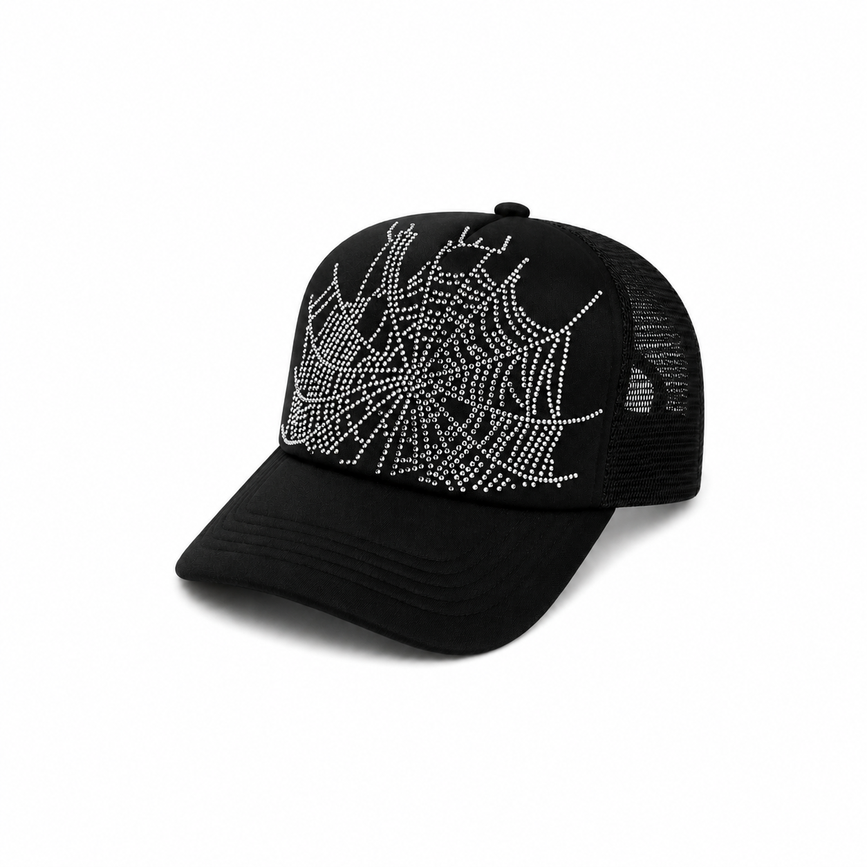 RHINESTONE WEB HAT