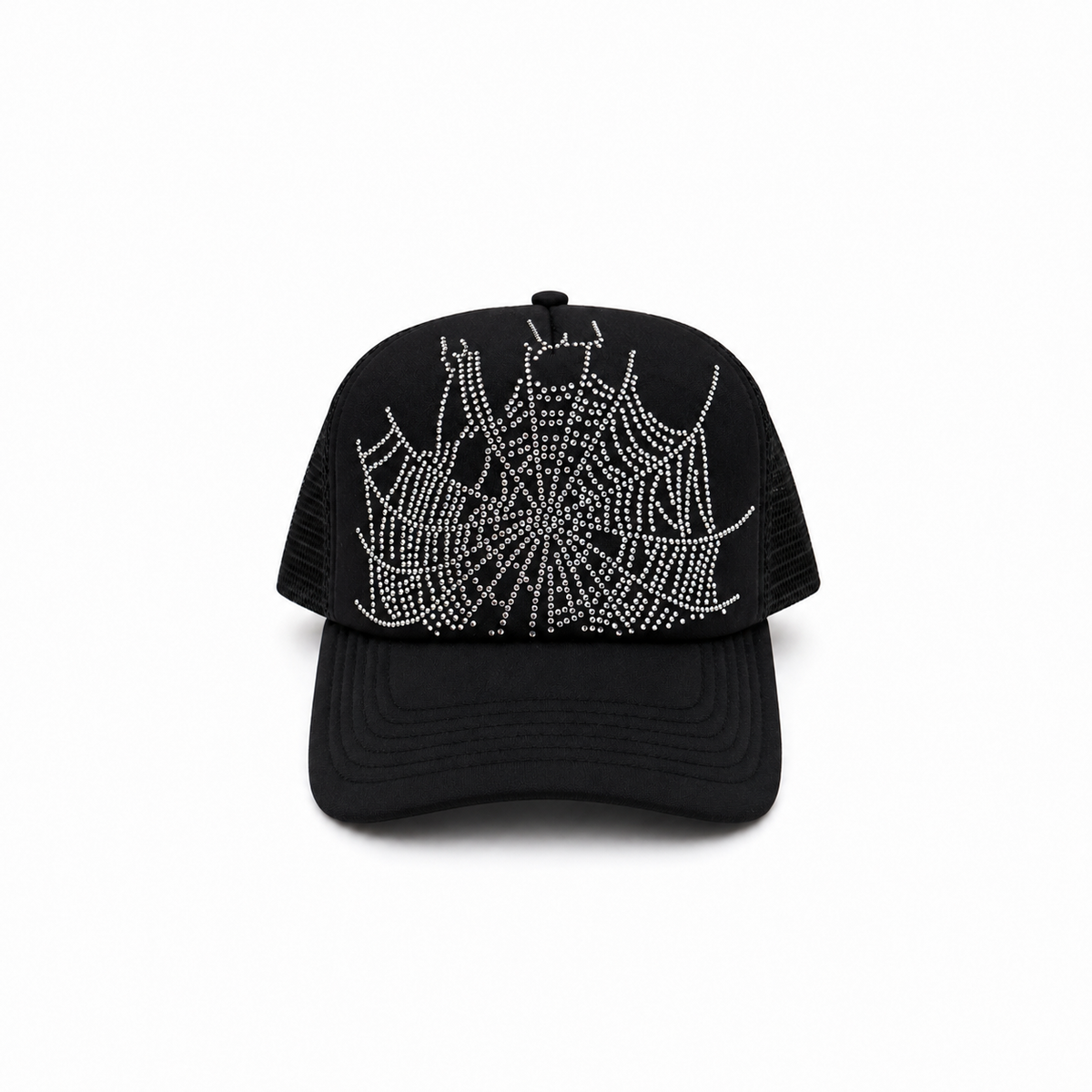 RHINESTONE WEB HAT