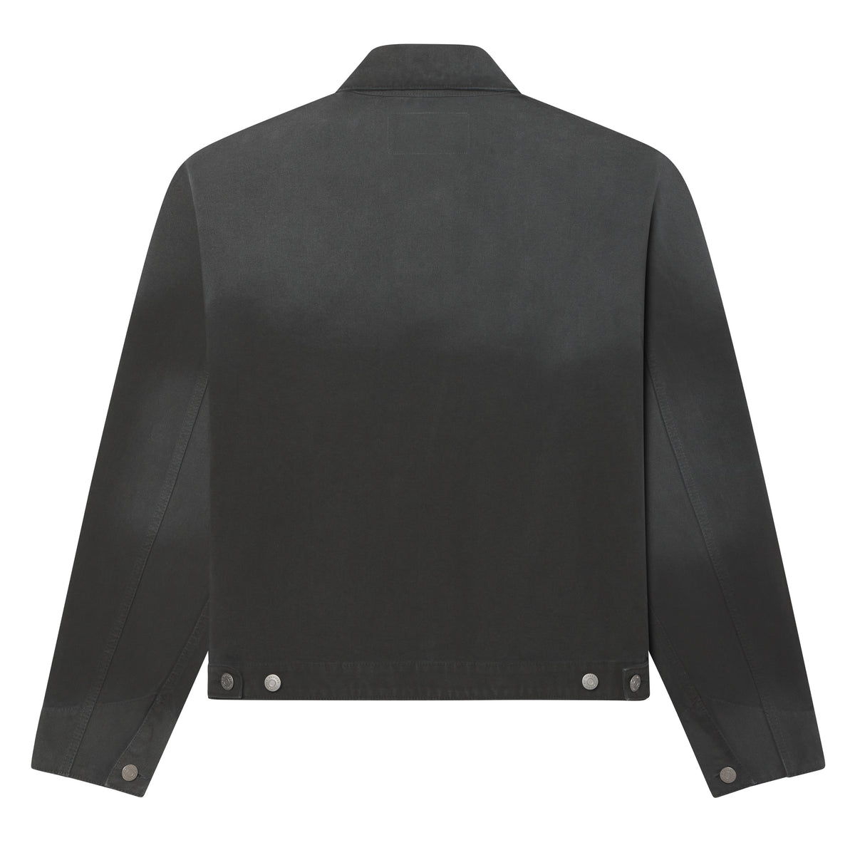 DISTRESSED LOGO WORK JACKET