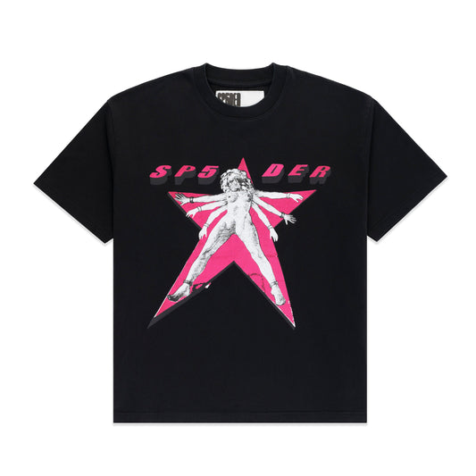BLACK STAR GIRL TEE