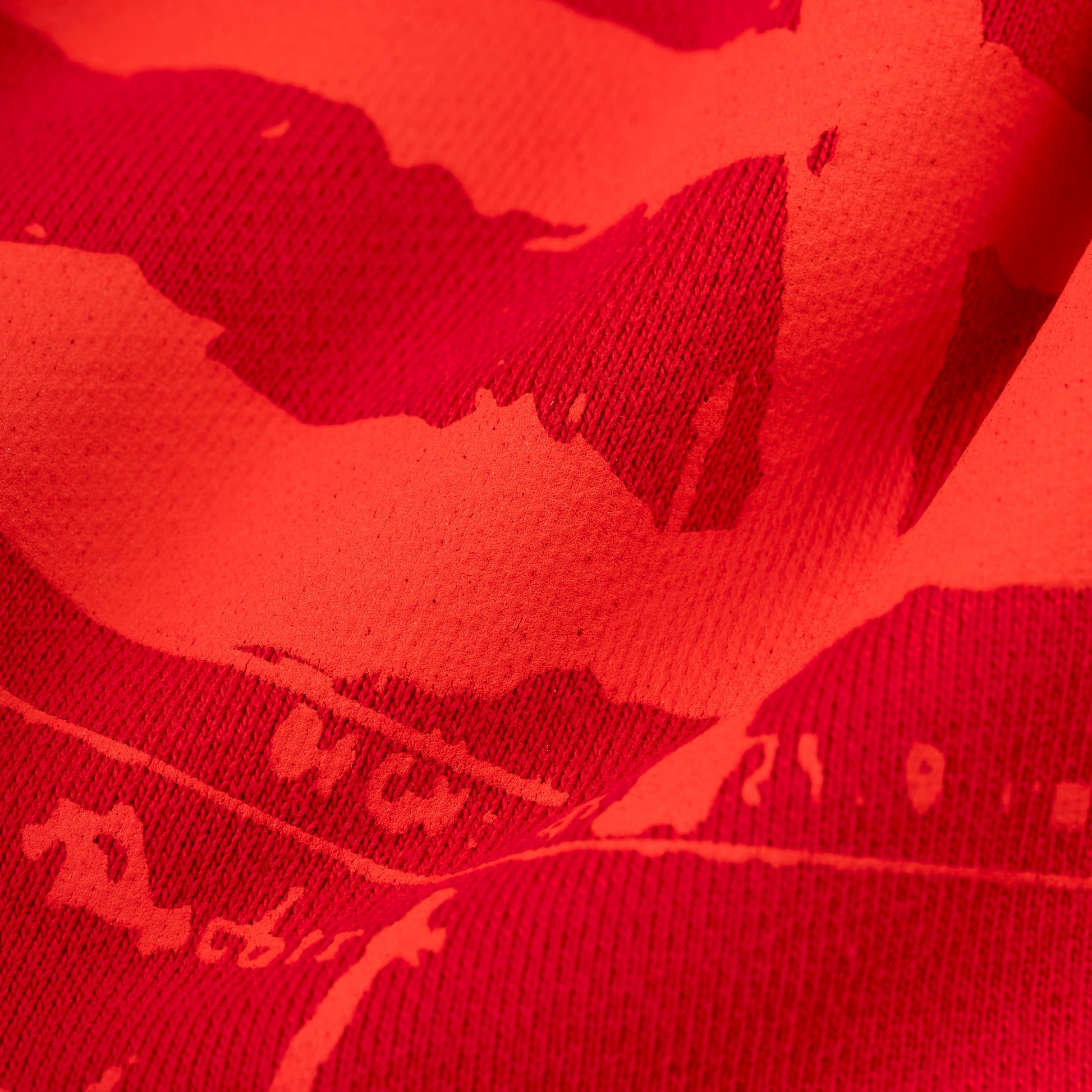 RED X-RAY HOODIE