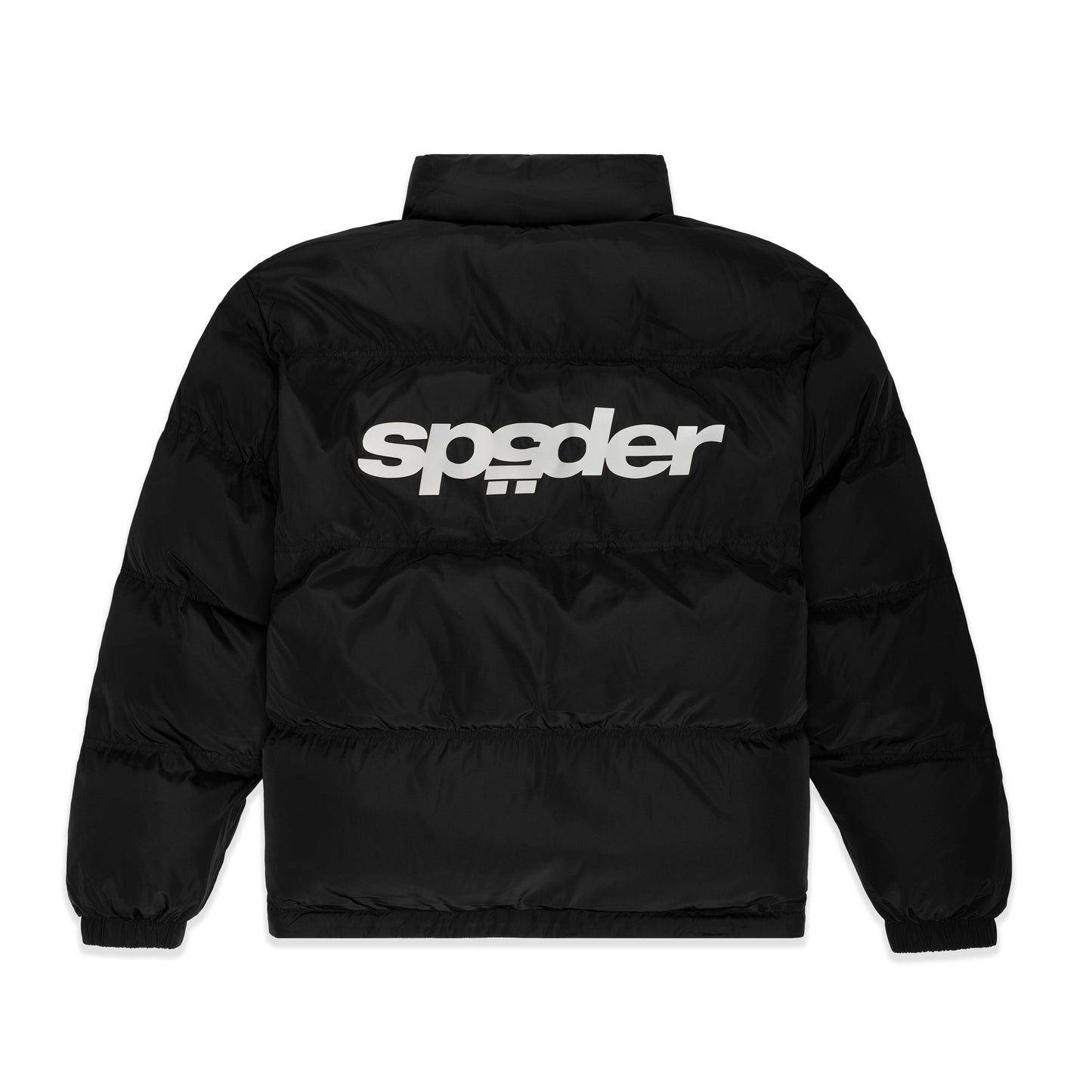 BLACK 5STAR PUFFER JACKET