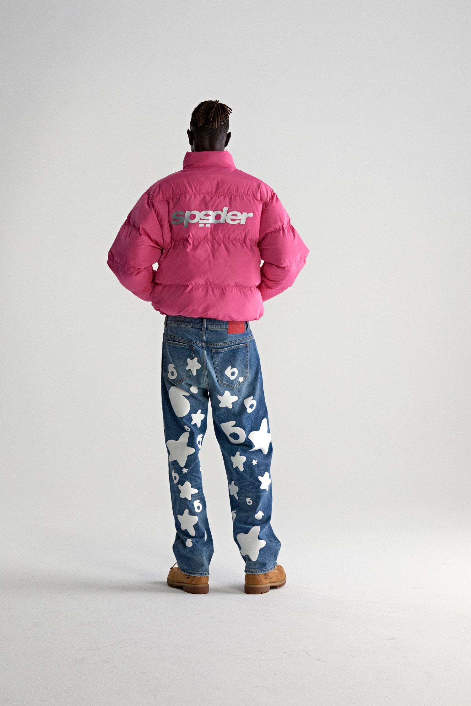 PINK 5STAR PUFFER JACKET