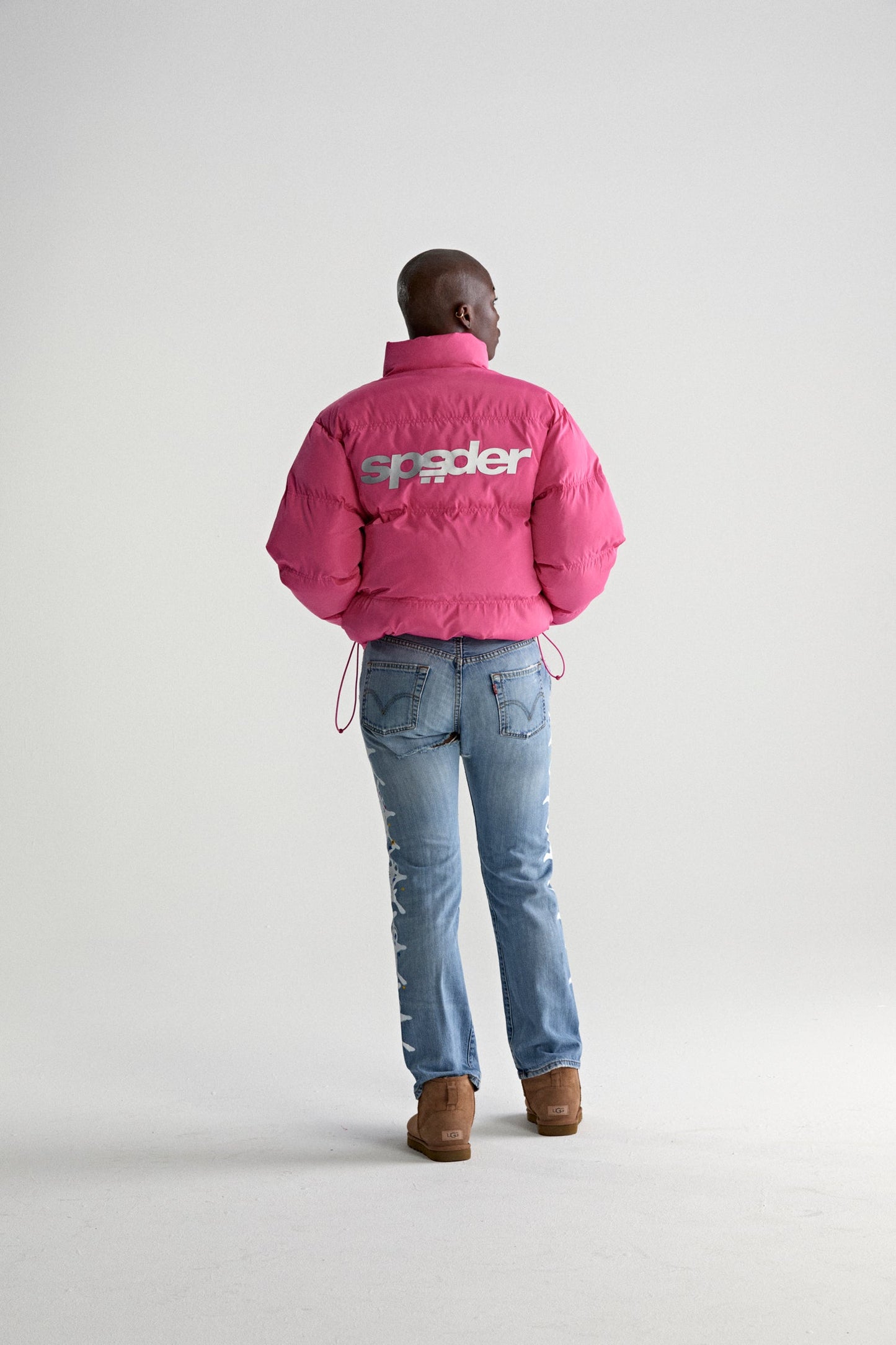 PINK 5STAR PUFFER JACKET