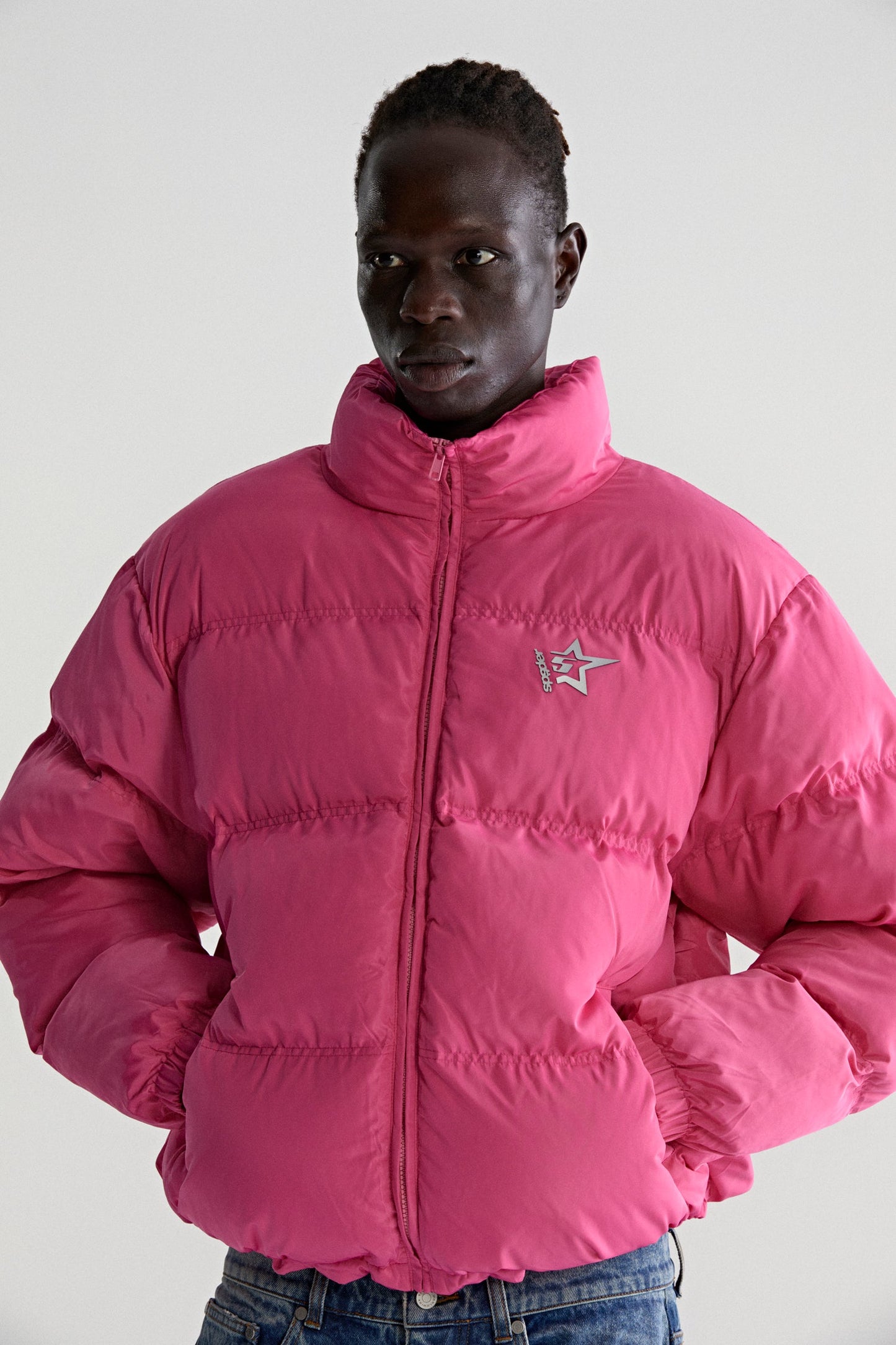 PINK 5STAR PUFFER JACKET