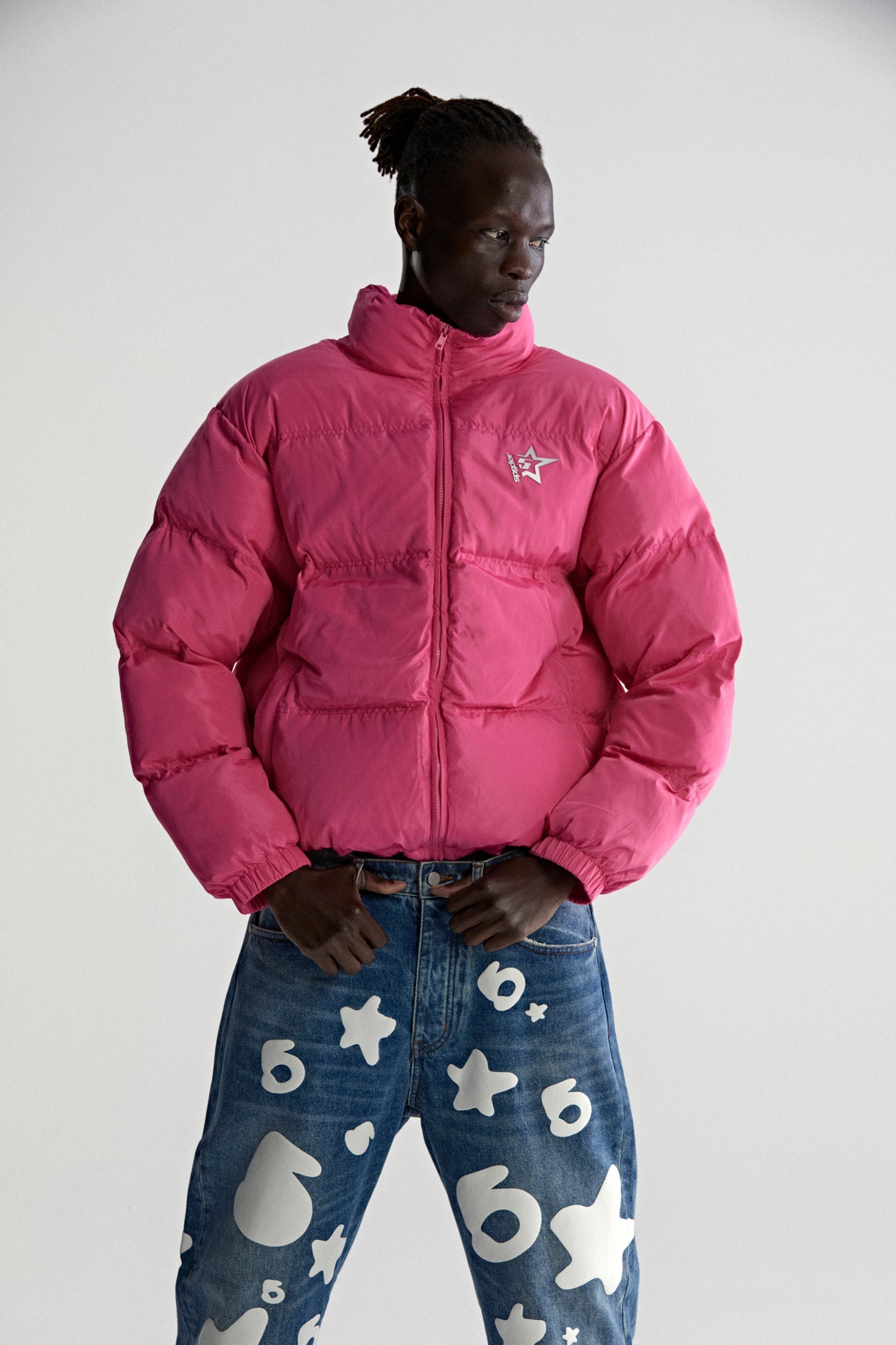 PINK 5STAR PUFFER JACKET