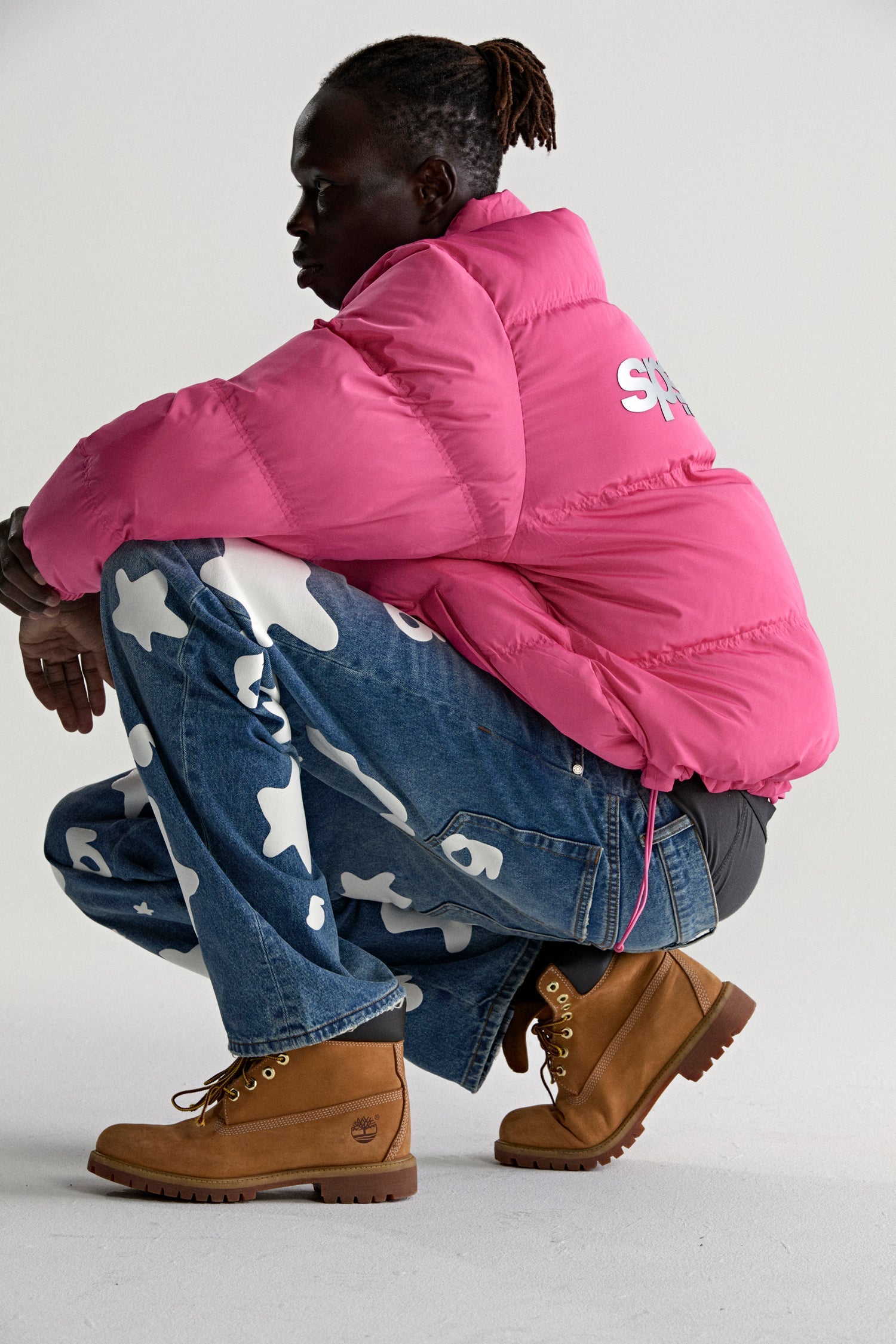 PINK 5STAR PUFFER JACKET