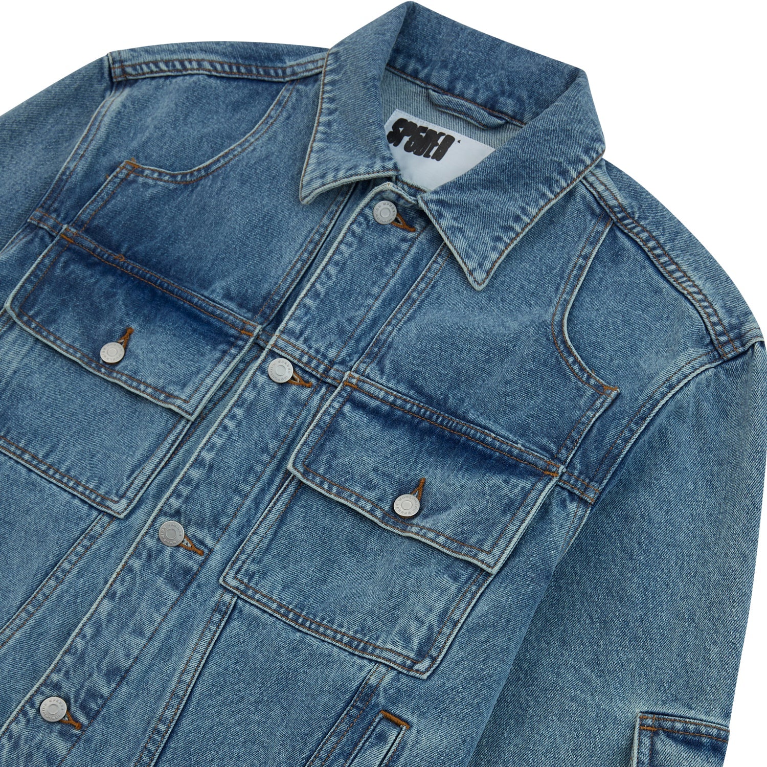 LIGHT WASH DENIM V3 TRUCK JACKET