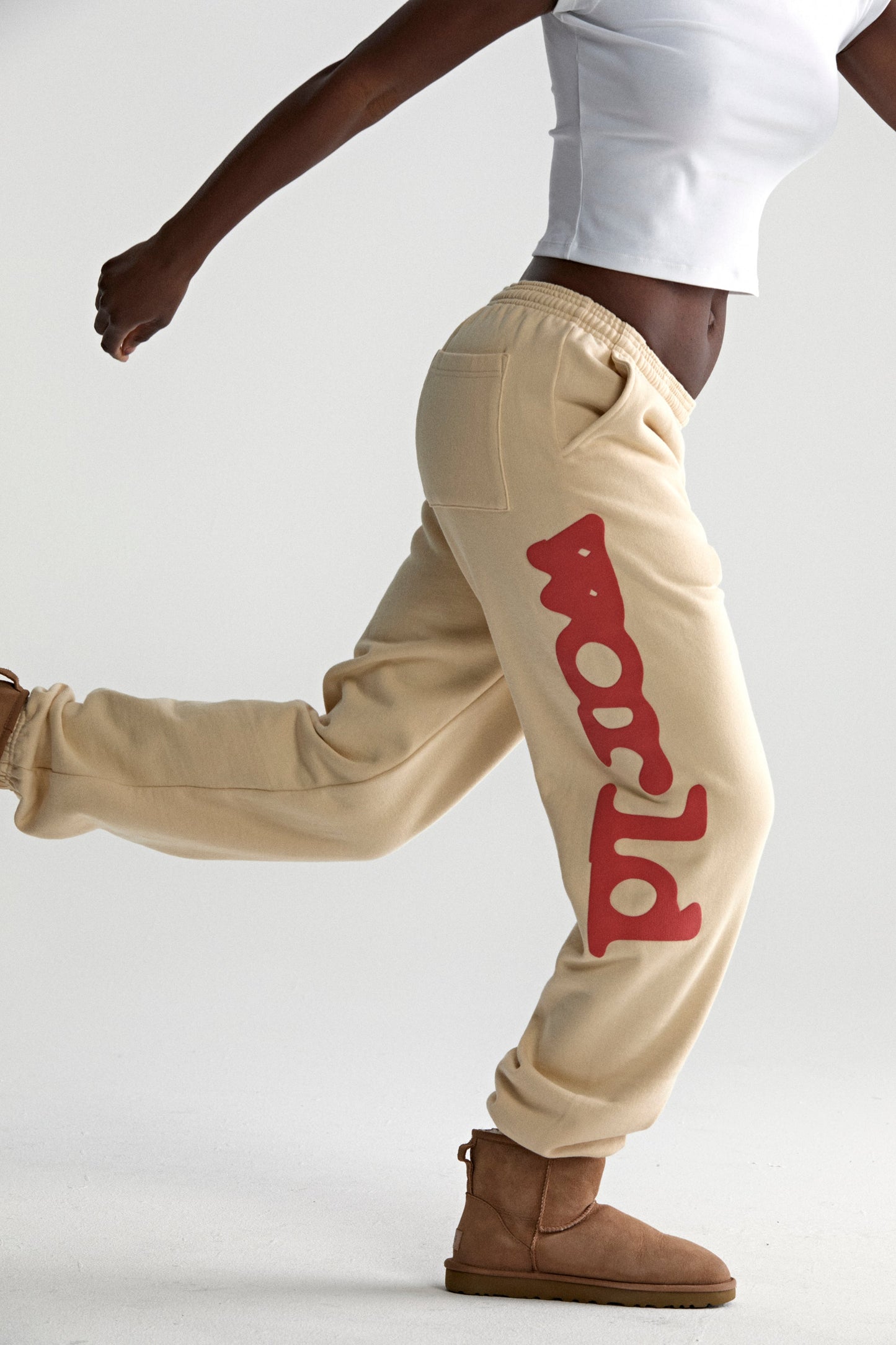 CREAM BELUGA SWEATPANT