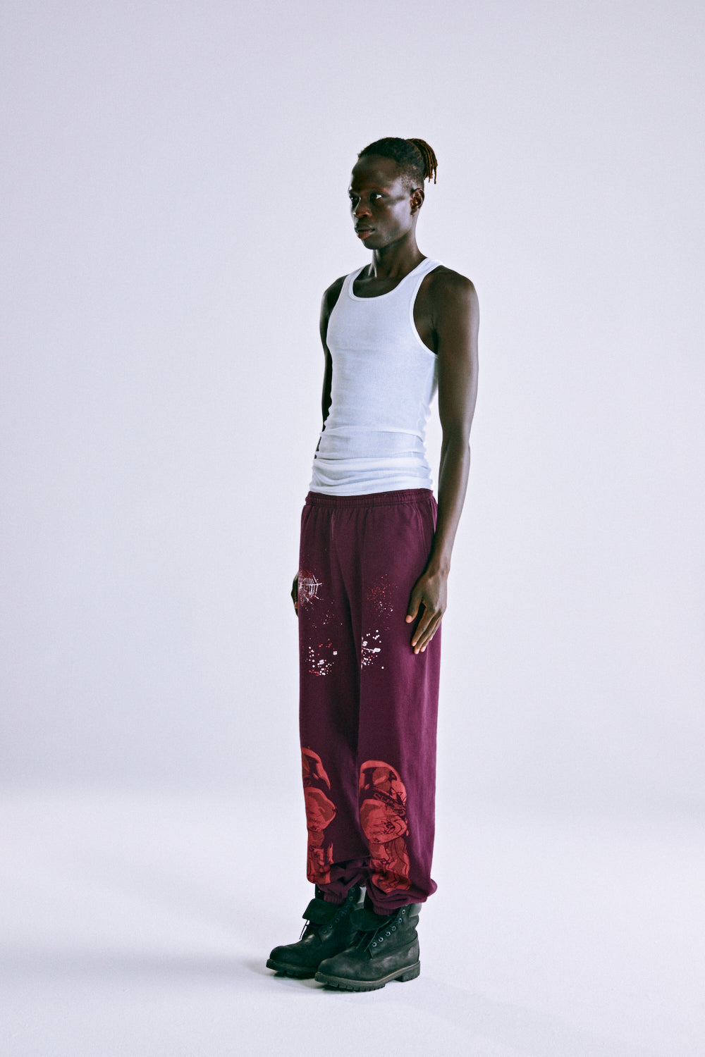 NOCTURNAL HIGHWAY SWEATPANT ON MODEL