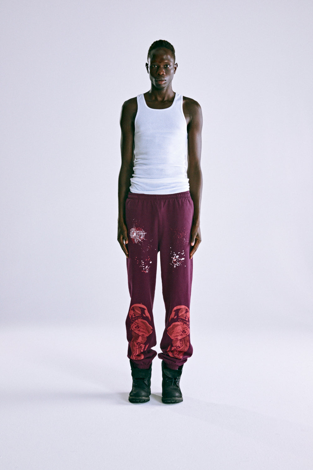 NOCTURNAL HIGHWAY SWEATPANT ON MODEL