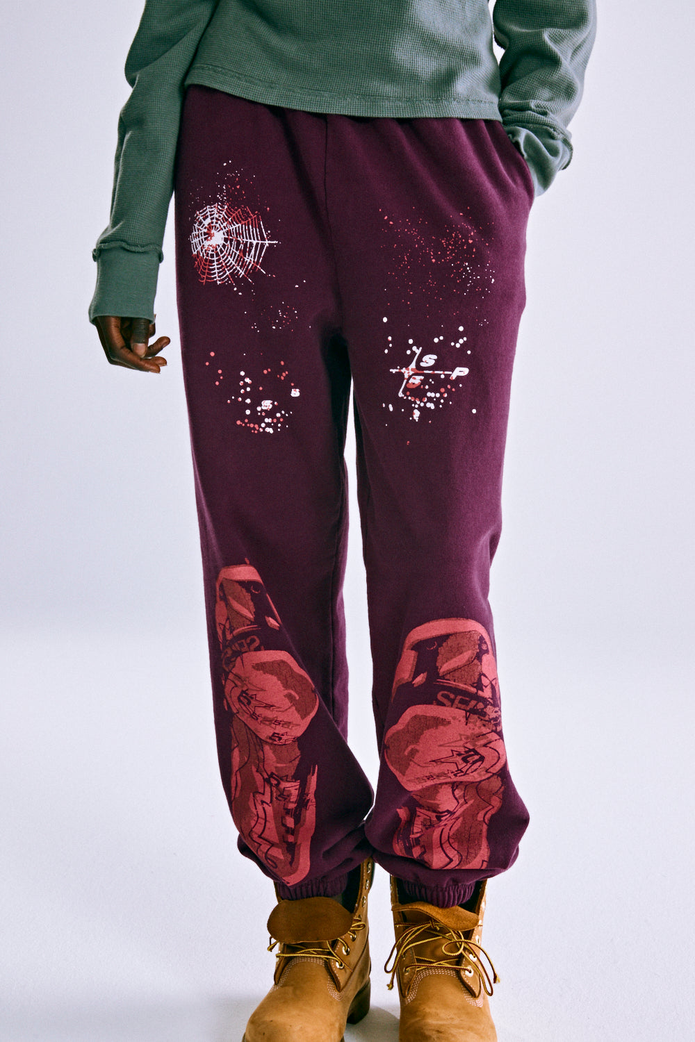 NOCTURNAL HIGHWAY SWEATPANT ON MODEL