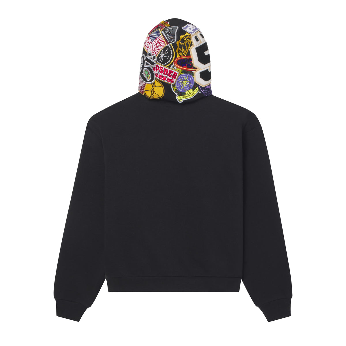 PATCHWORK ZIP HOODIE