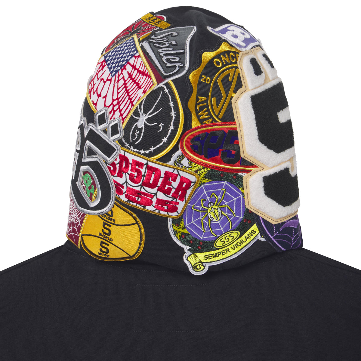 PATCHWORK ZIP HOODIE