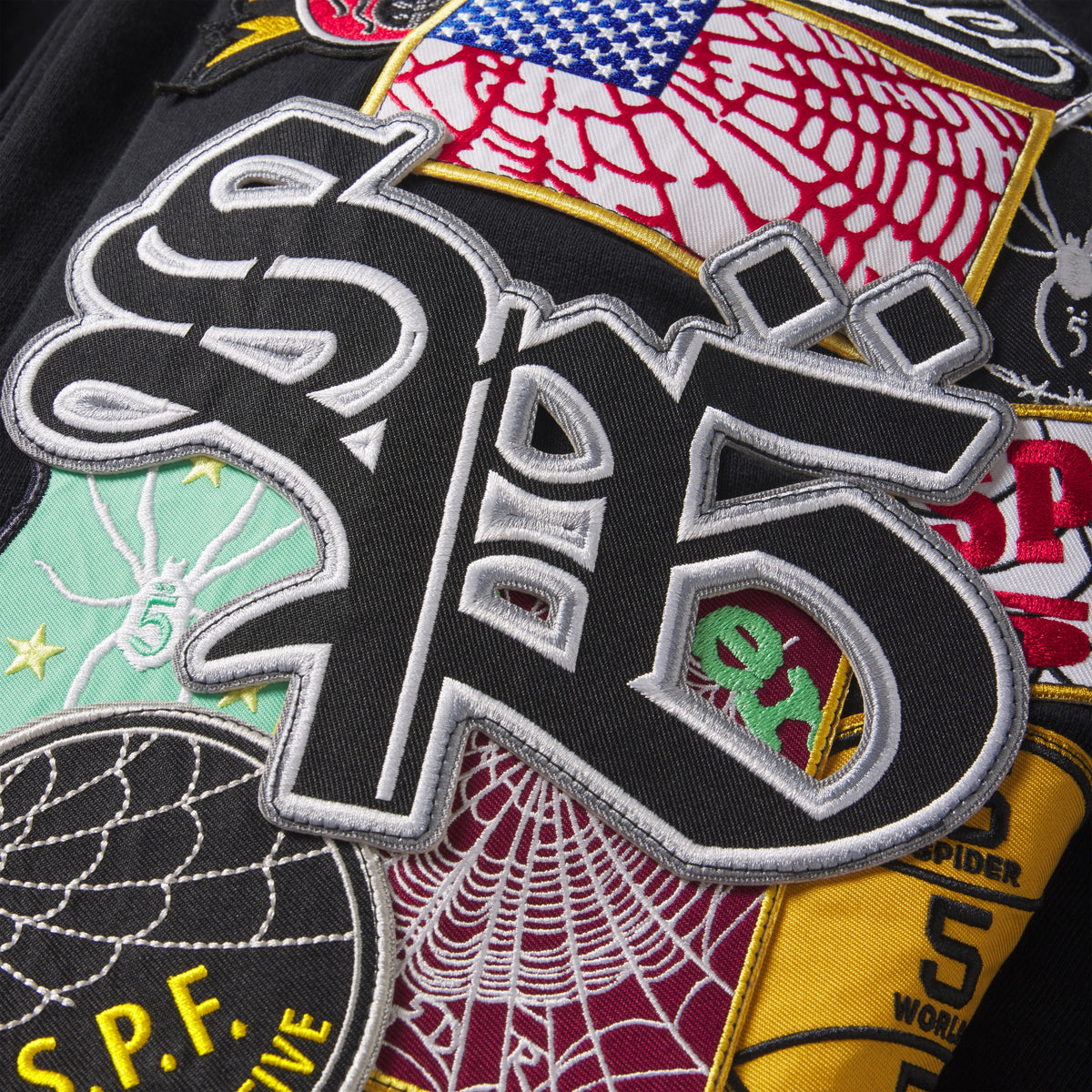 PATCHWORK ZIP HOODIE